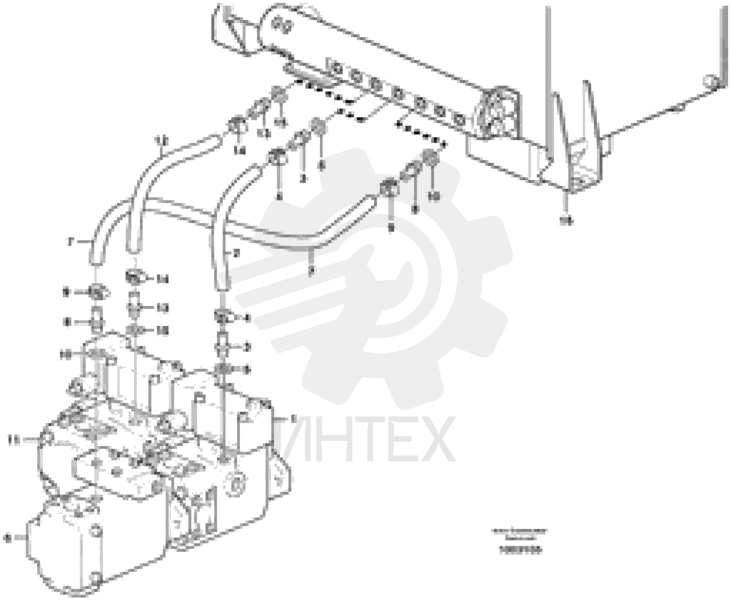 Plane gasket VOE 948885 (1)
