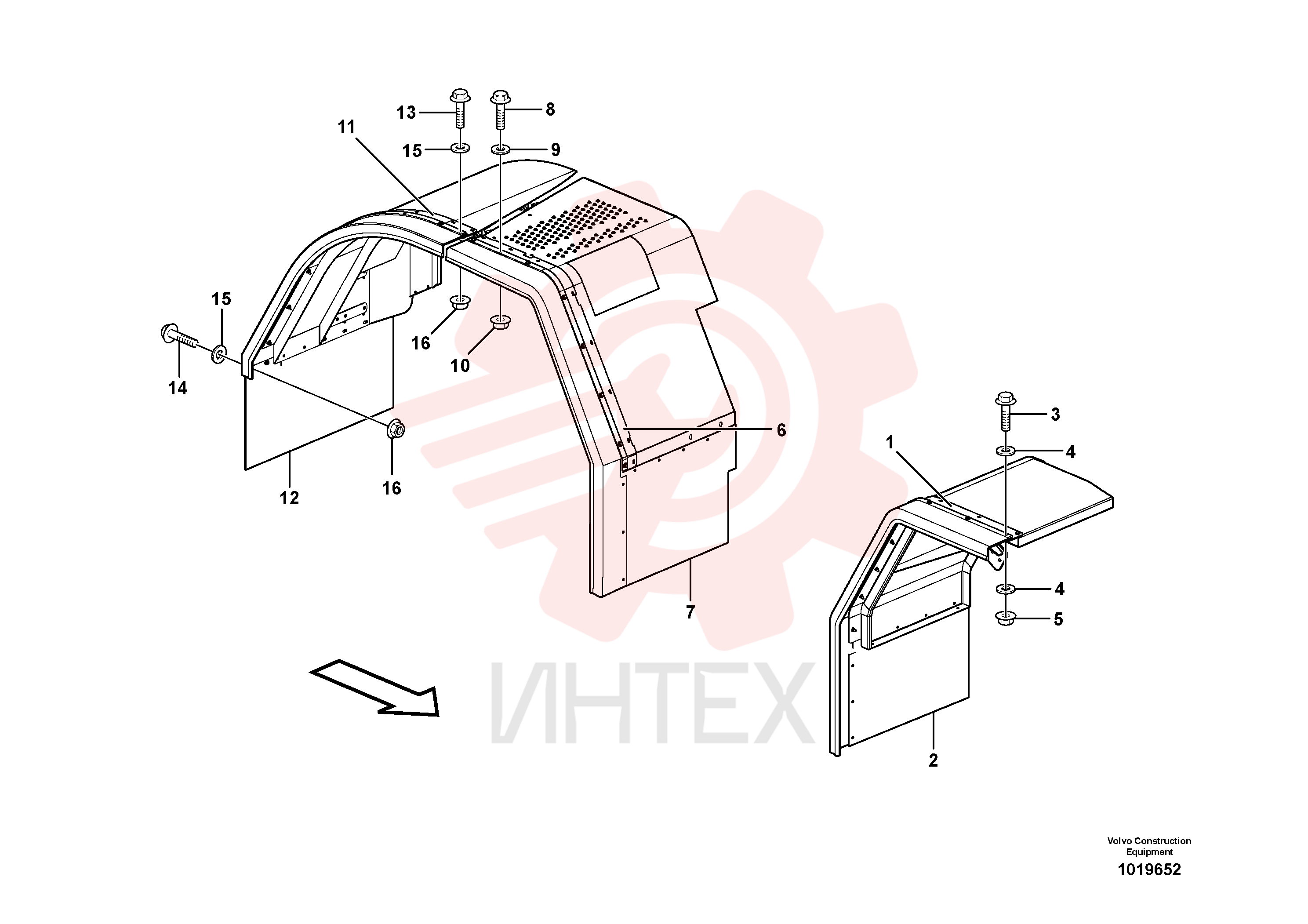 Пластина VOE 11414871 (2)