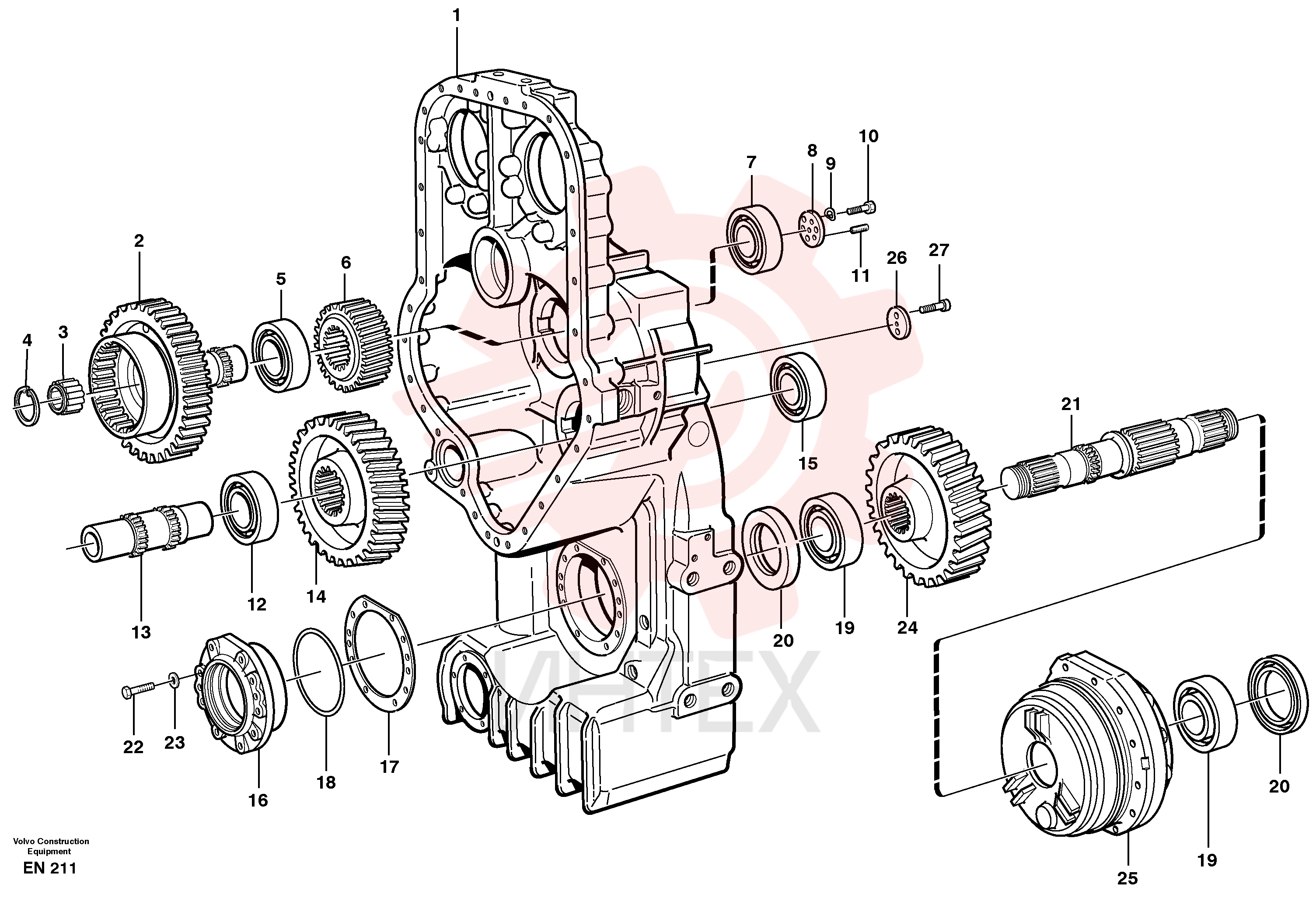 Прокладка VOE 4720916 (4)
