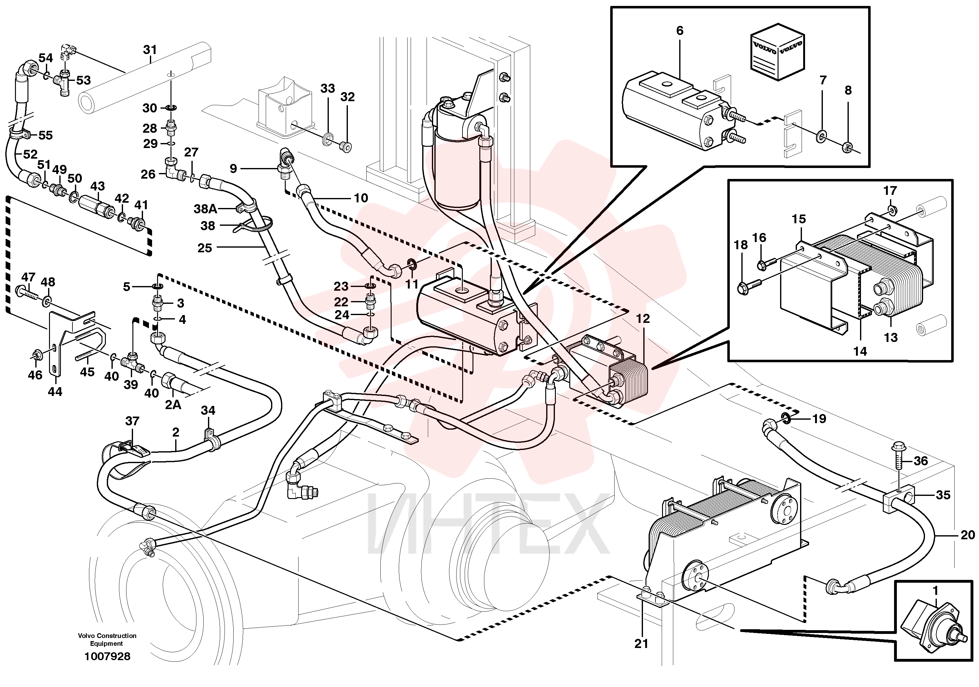 Sealing kit VOE 11706856 (3)