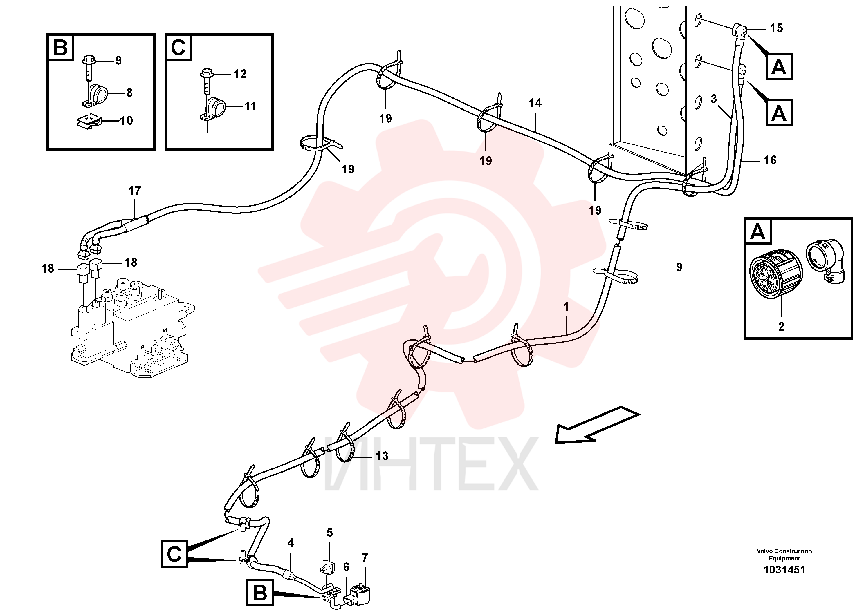 Cable harness