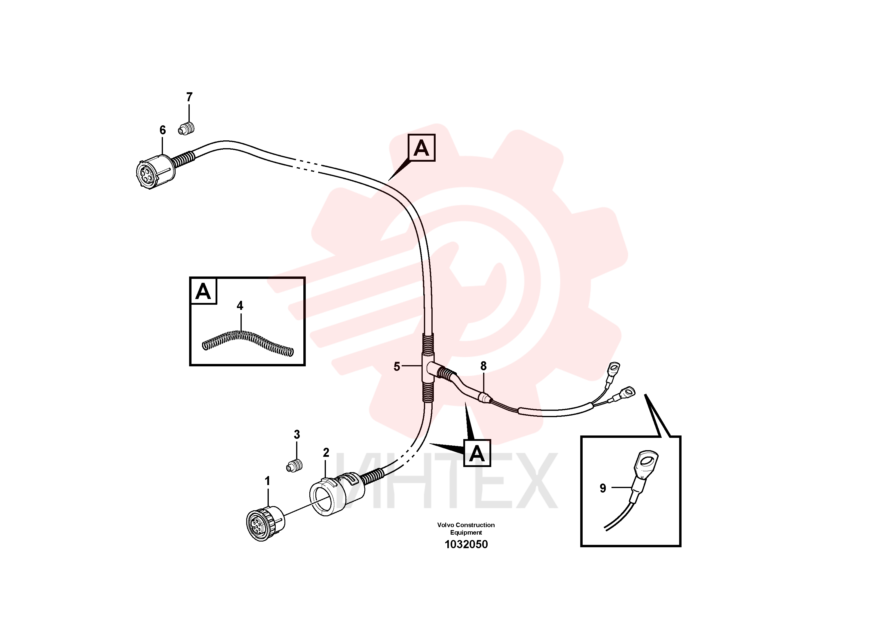 Cable harness VOE 11171240 (2)