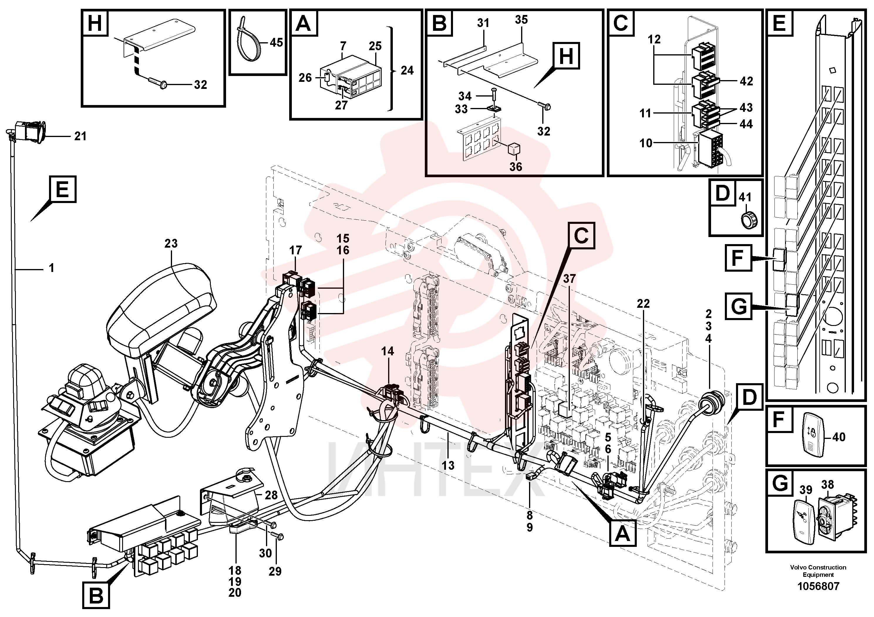 Cable harness VOE 11171846 (2)