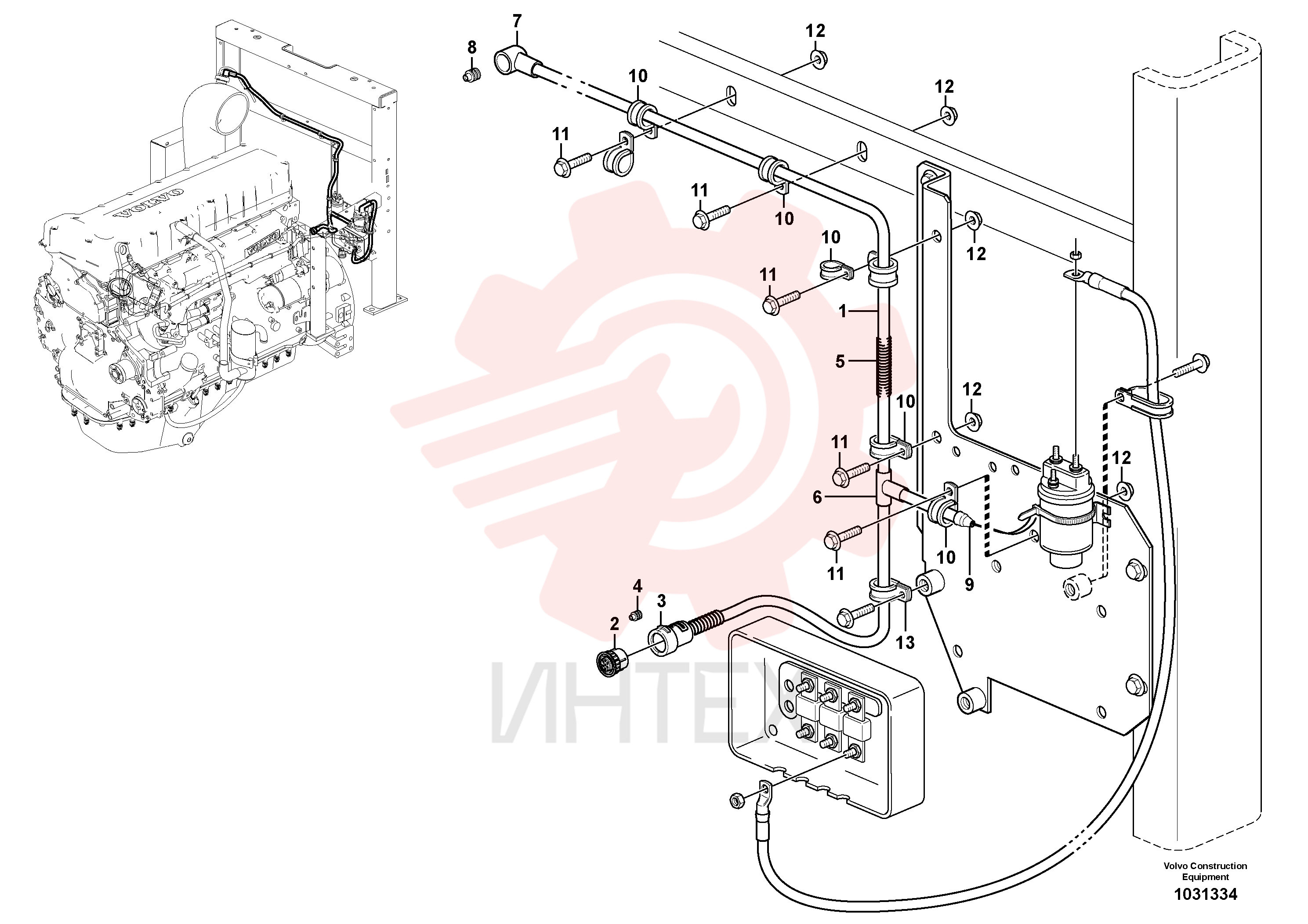 Cable harness