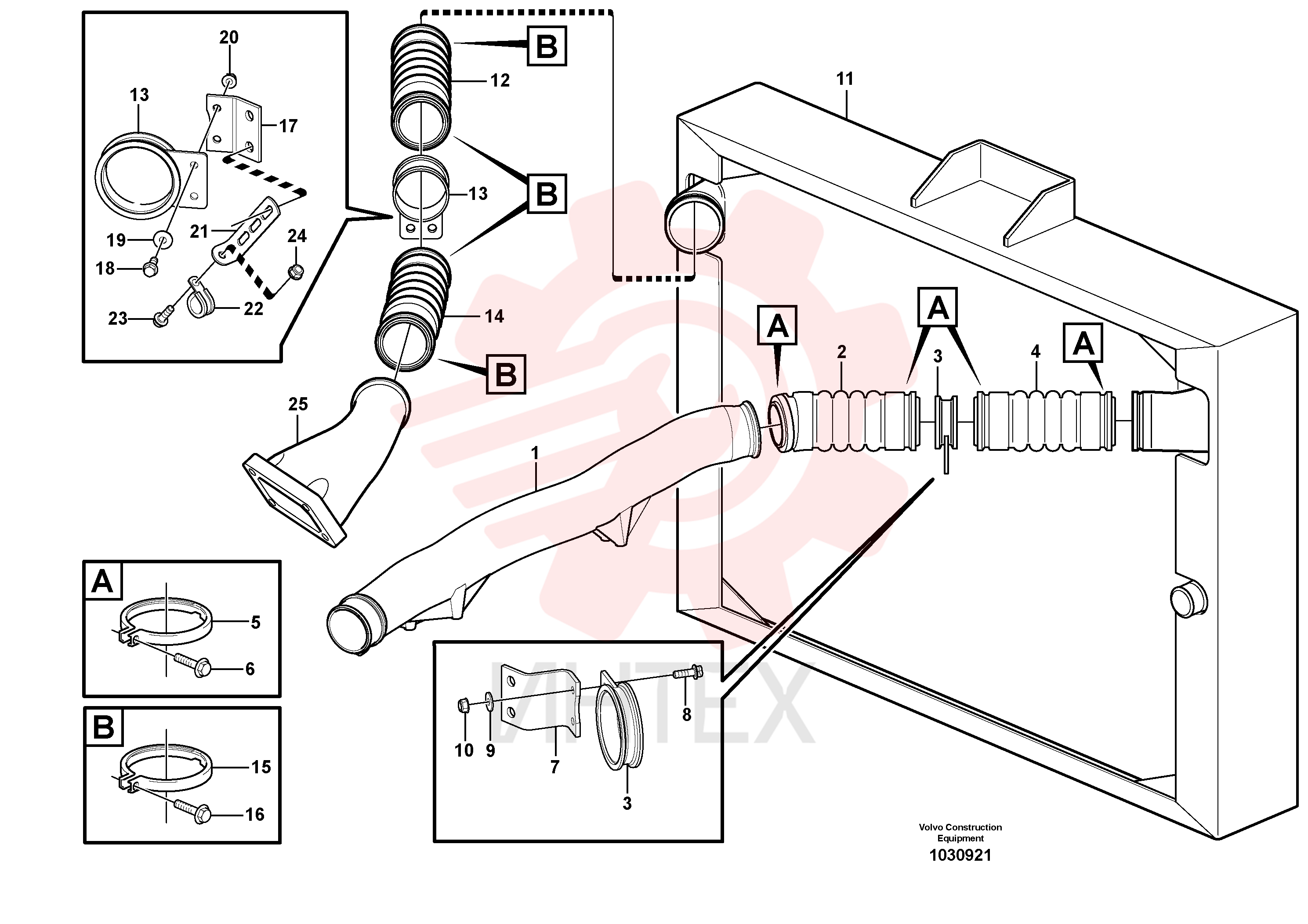 Flange lock nut