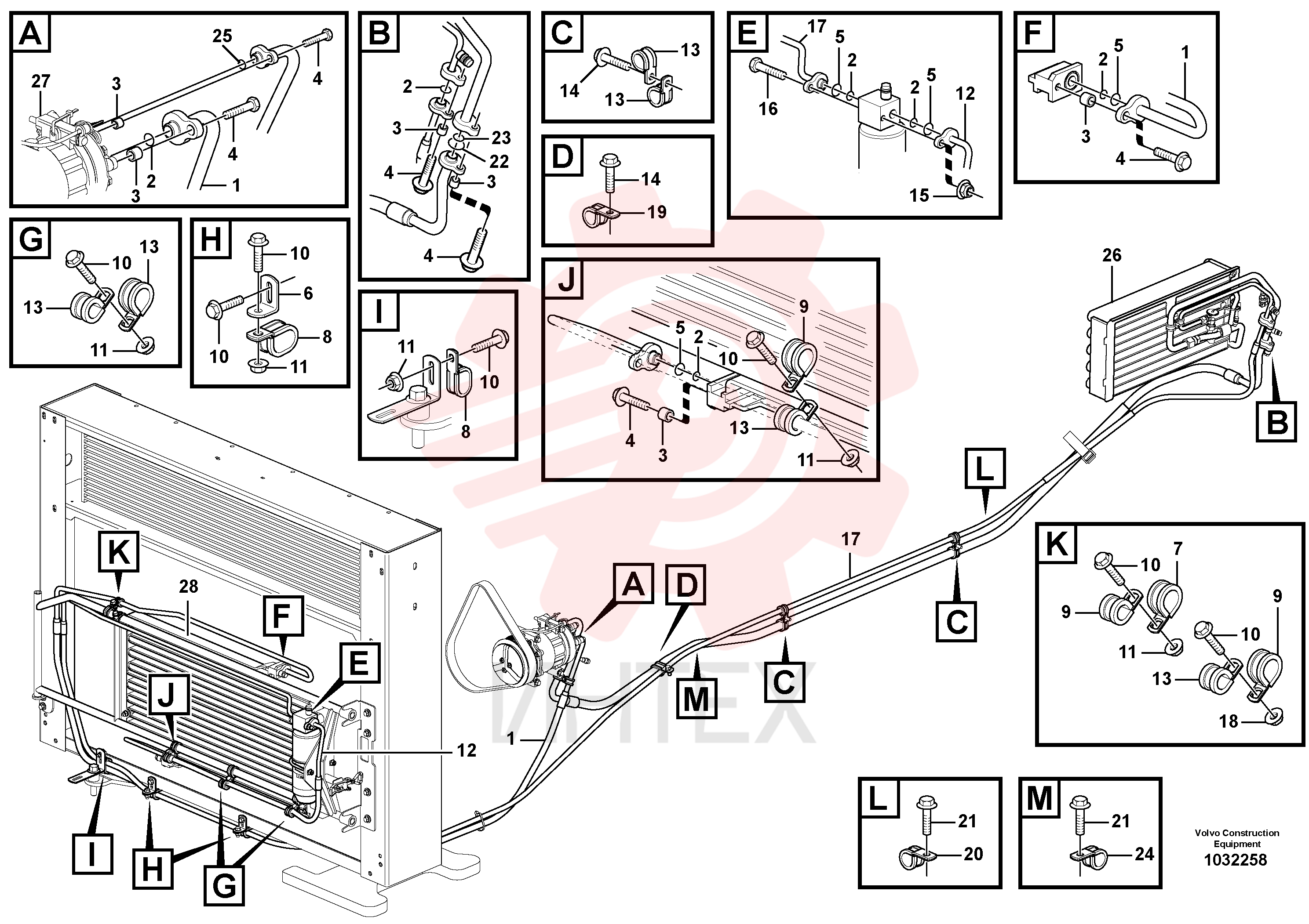 Hose assembly VOE 11435880 (2)
