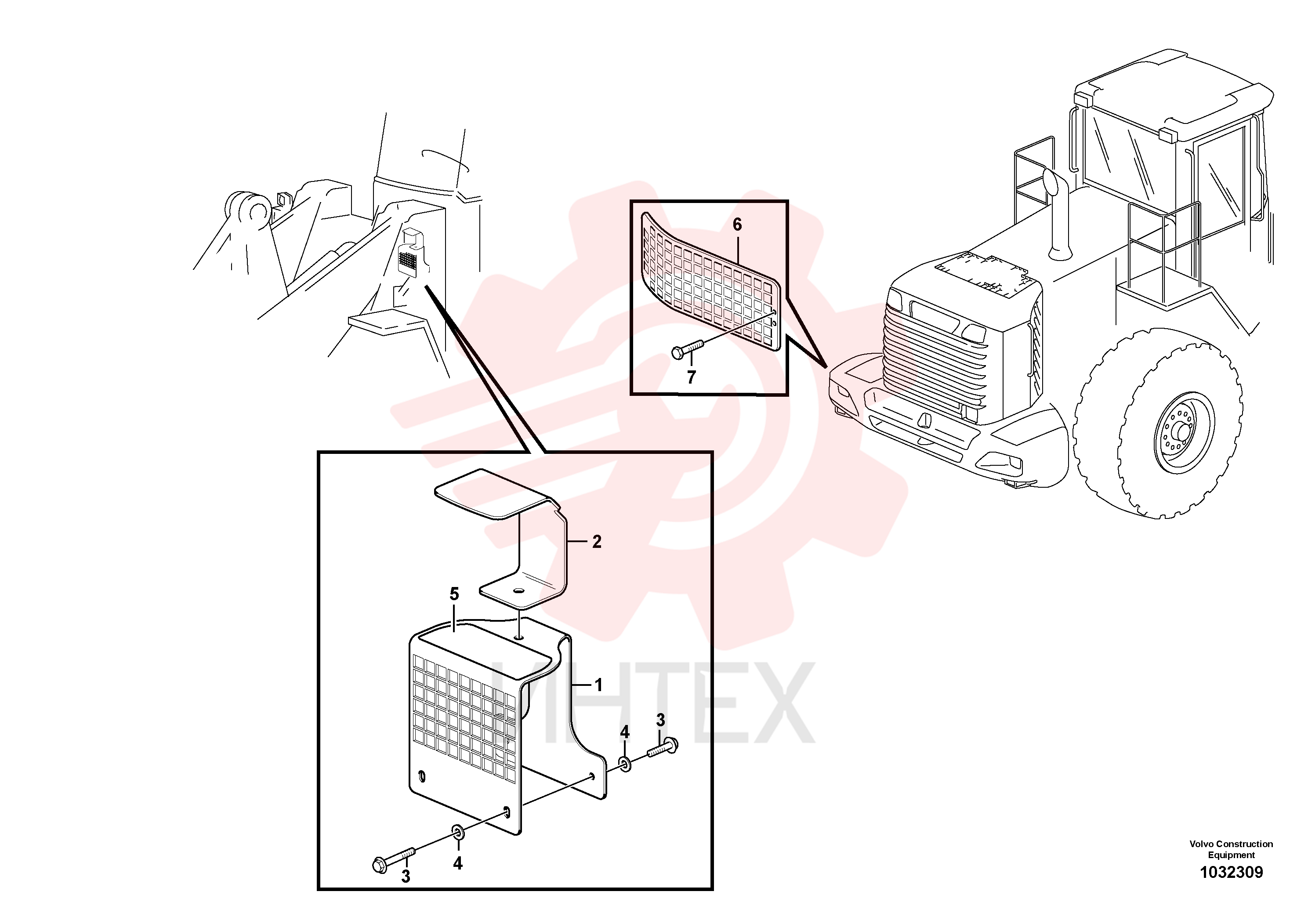 Protecting grating VOE 11436126