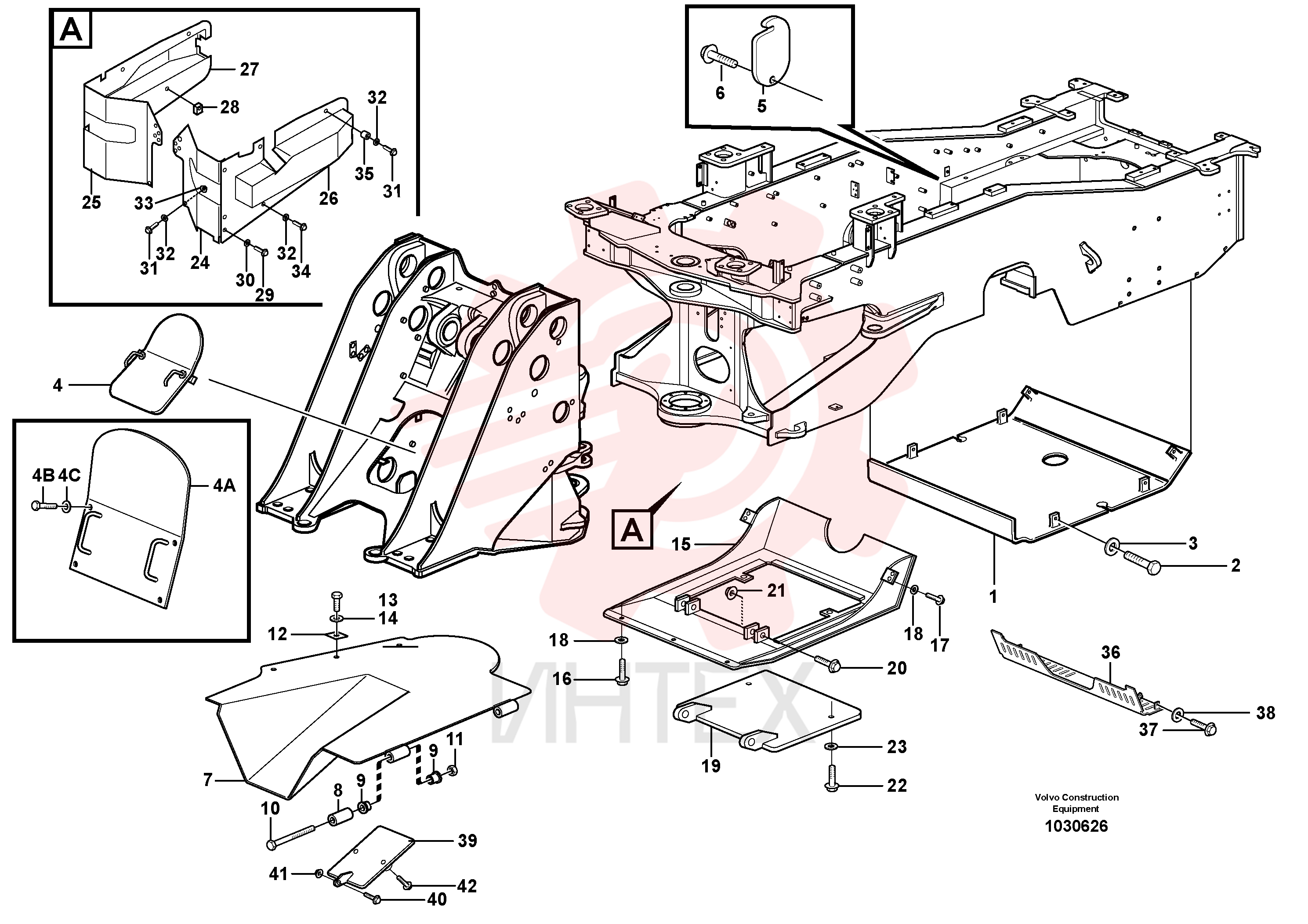 Protecting plate VOE 11177896 (1)