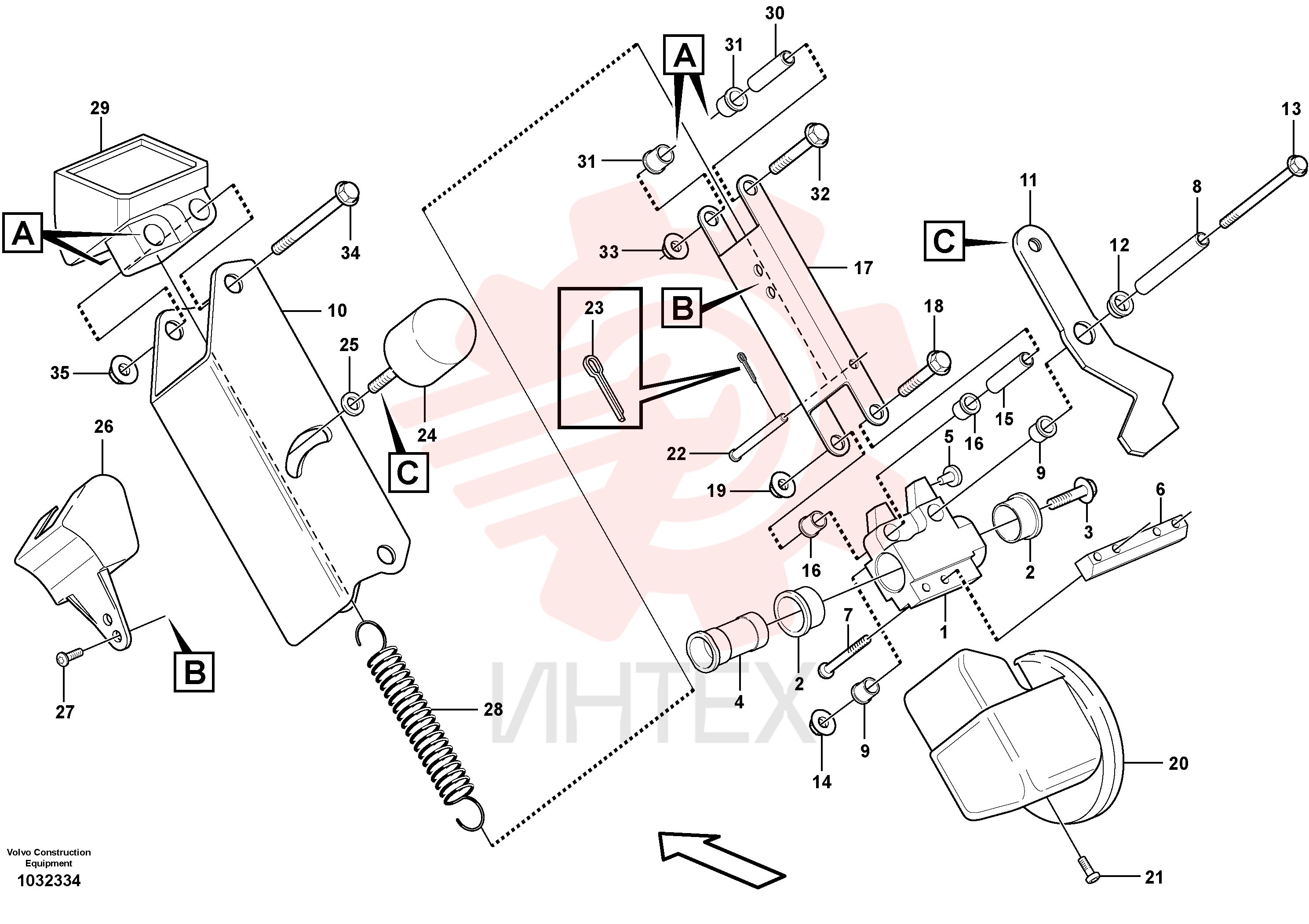 Release mechanism VOE 11164960 (2)