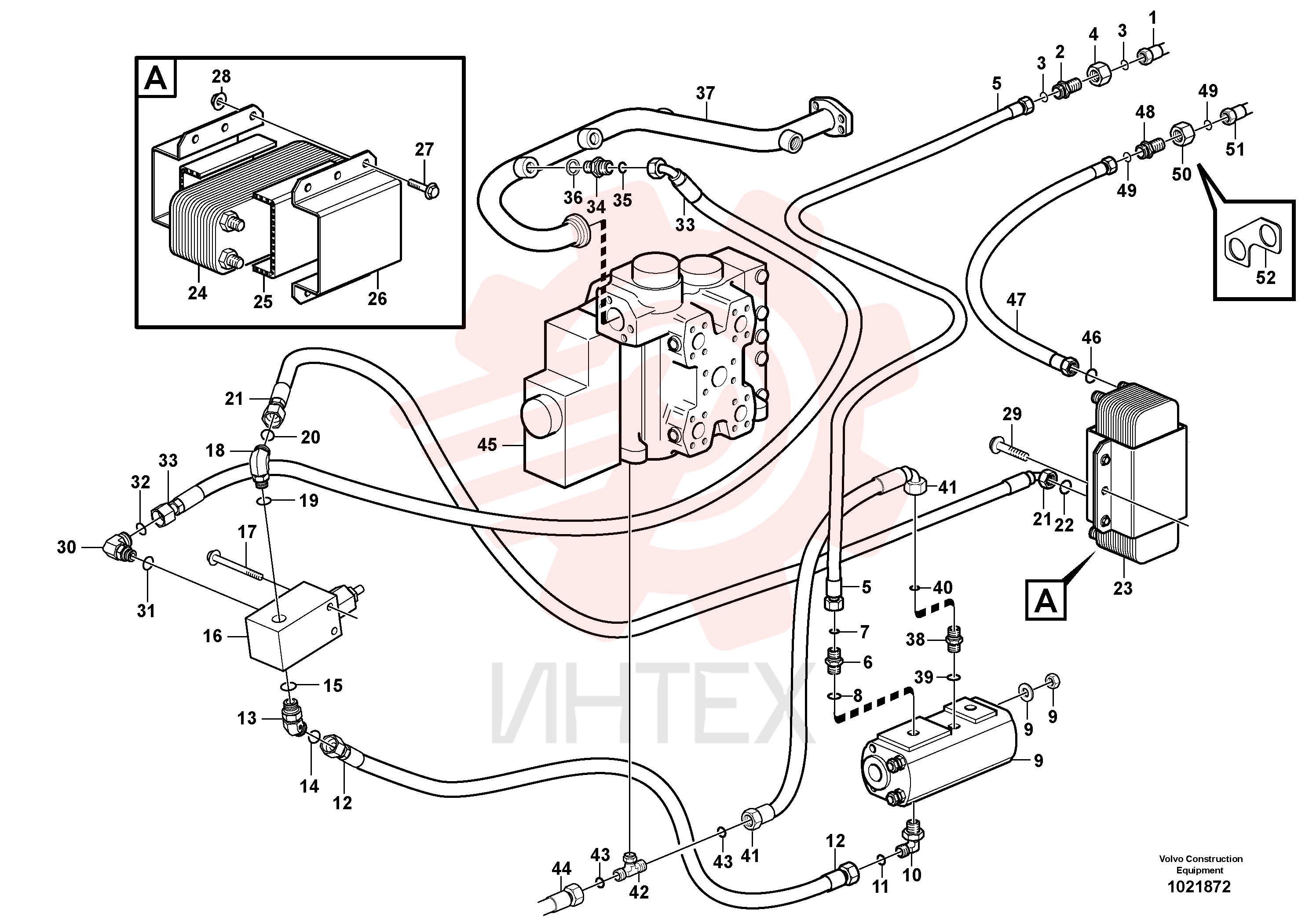 Sealing kit VOE 11706856 (1)