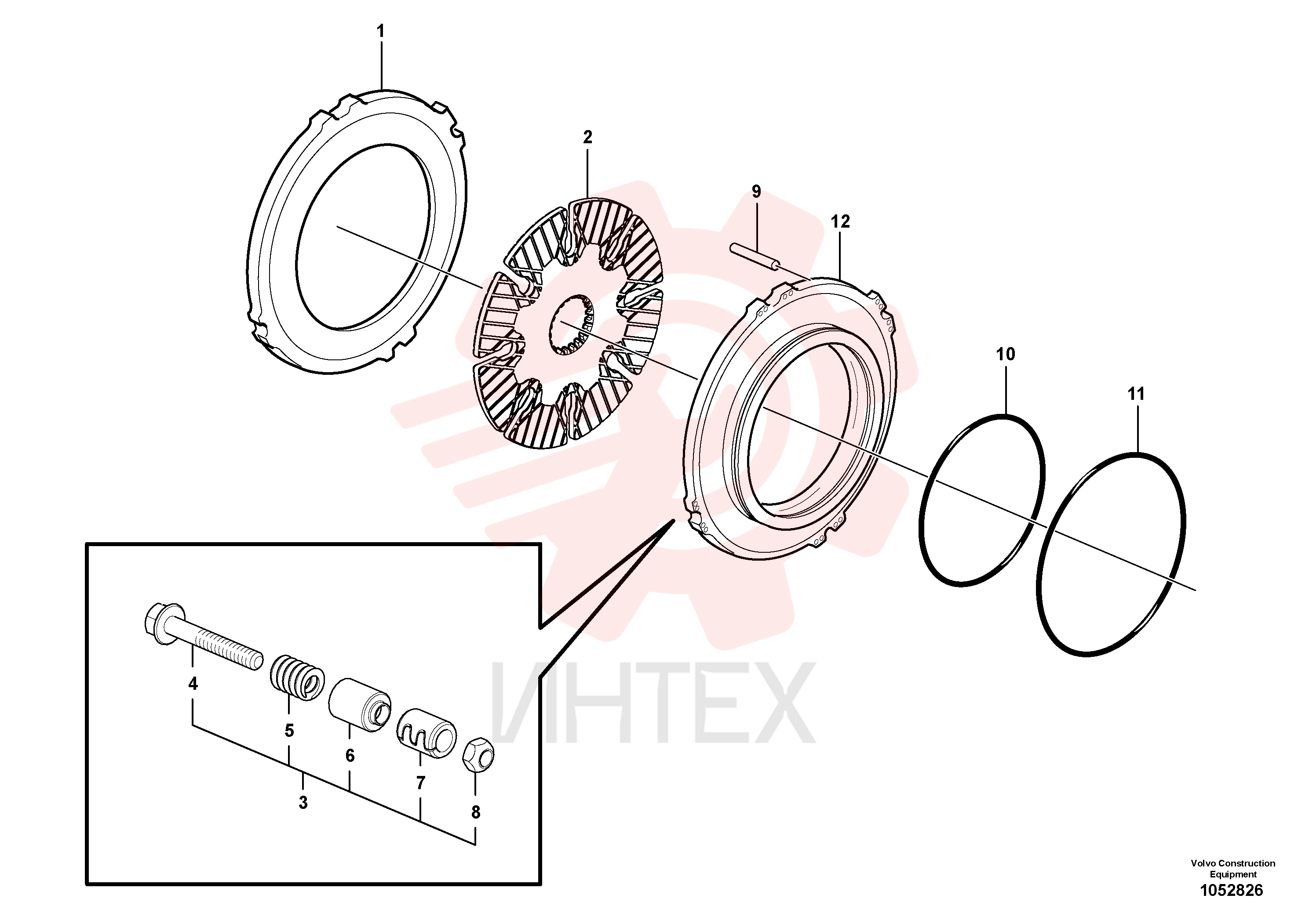 Brake plate