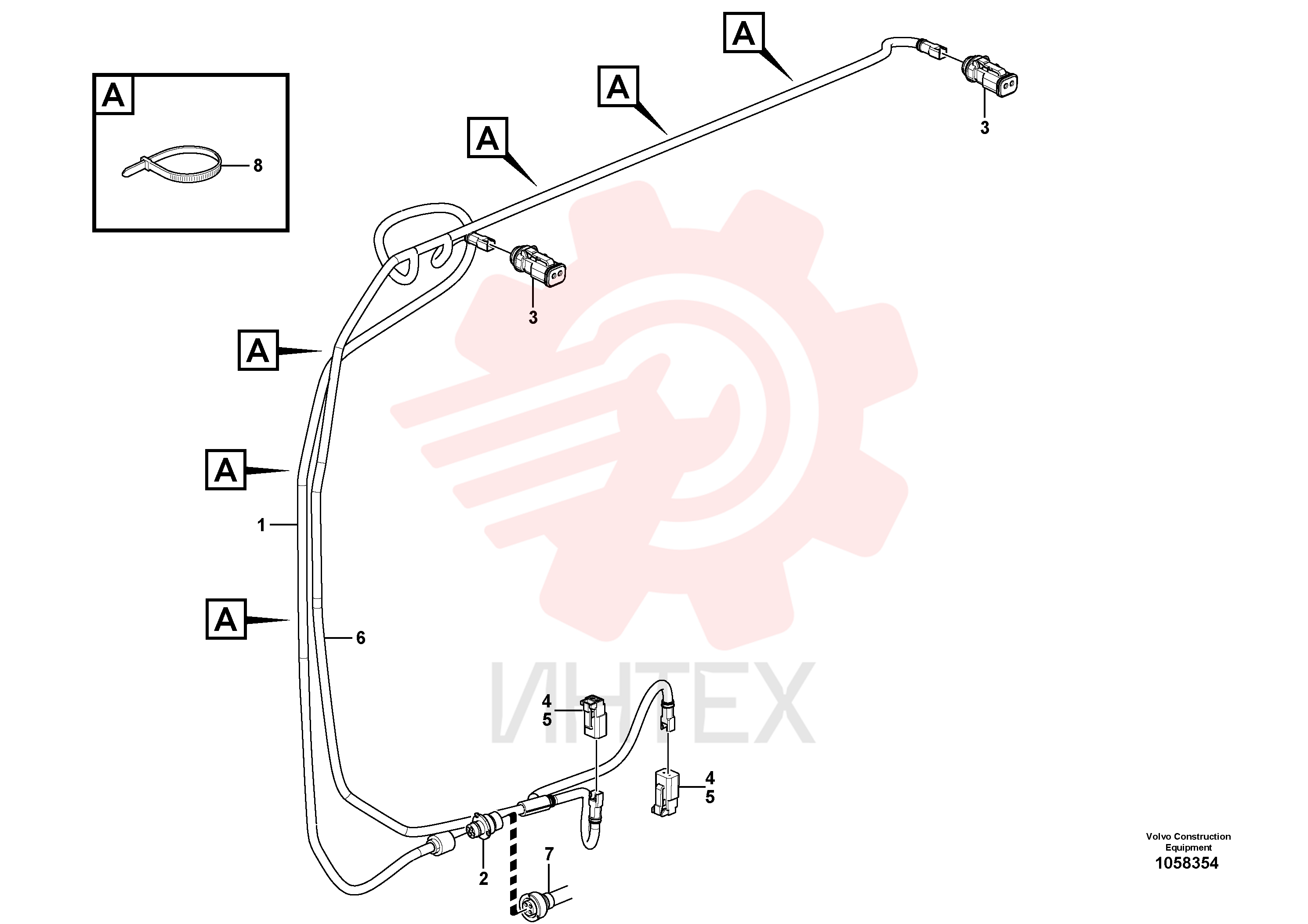 Cable harness