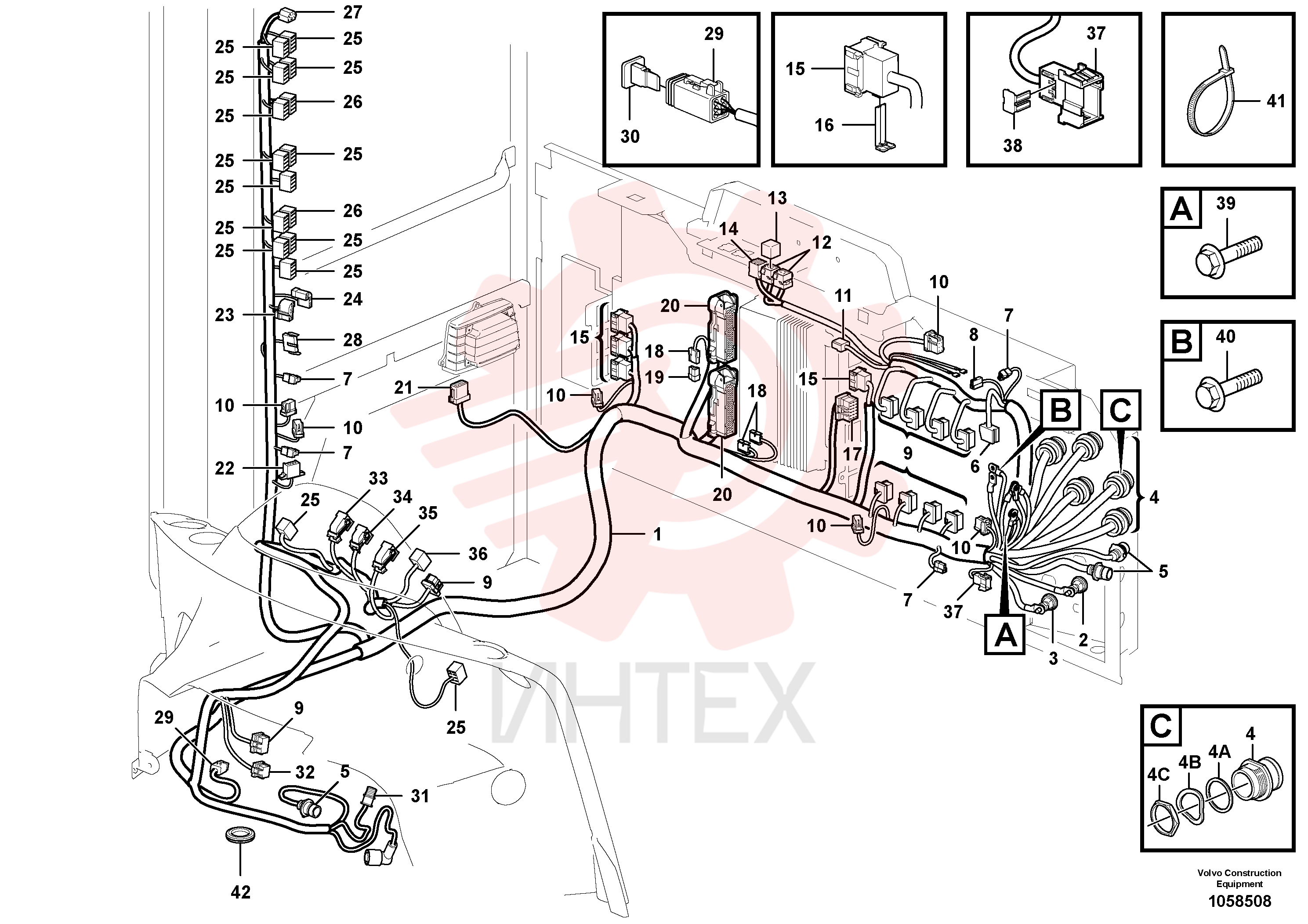 Cable harness