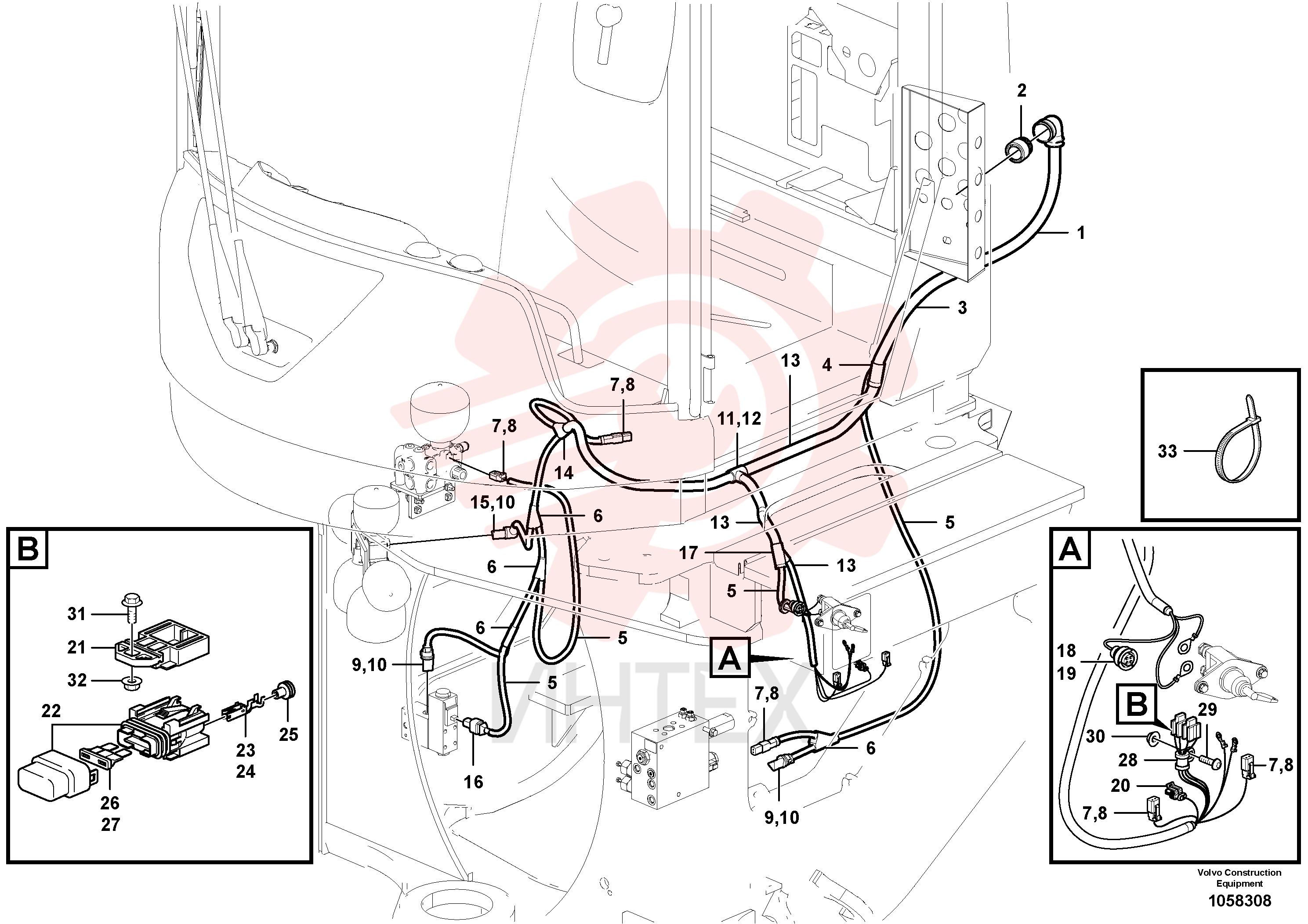 Cable harness