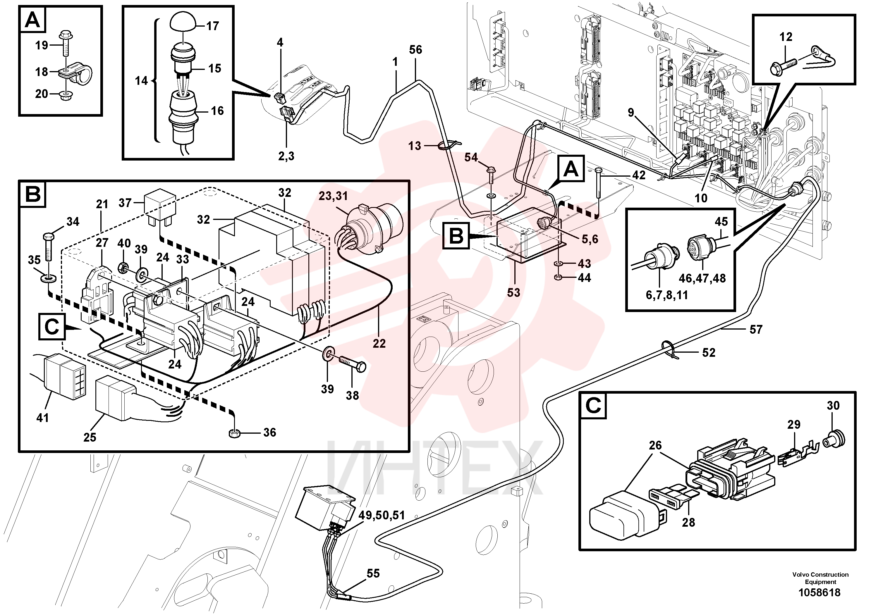 Cable harness