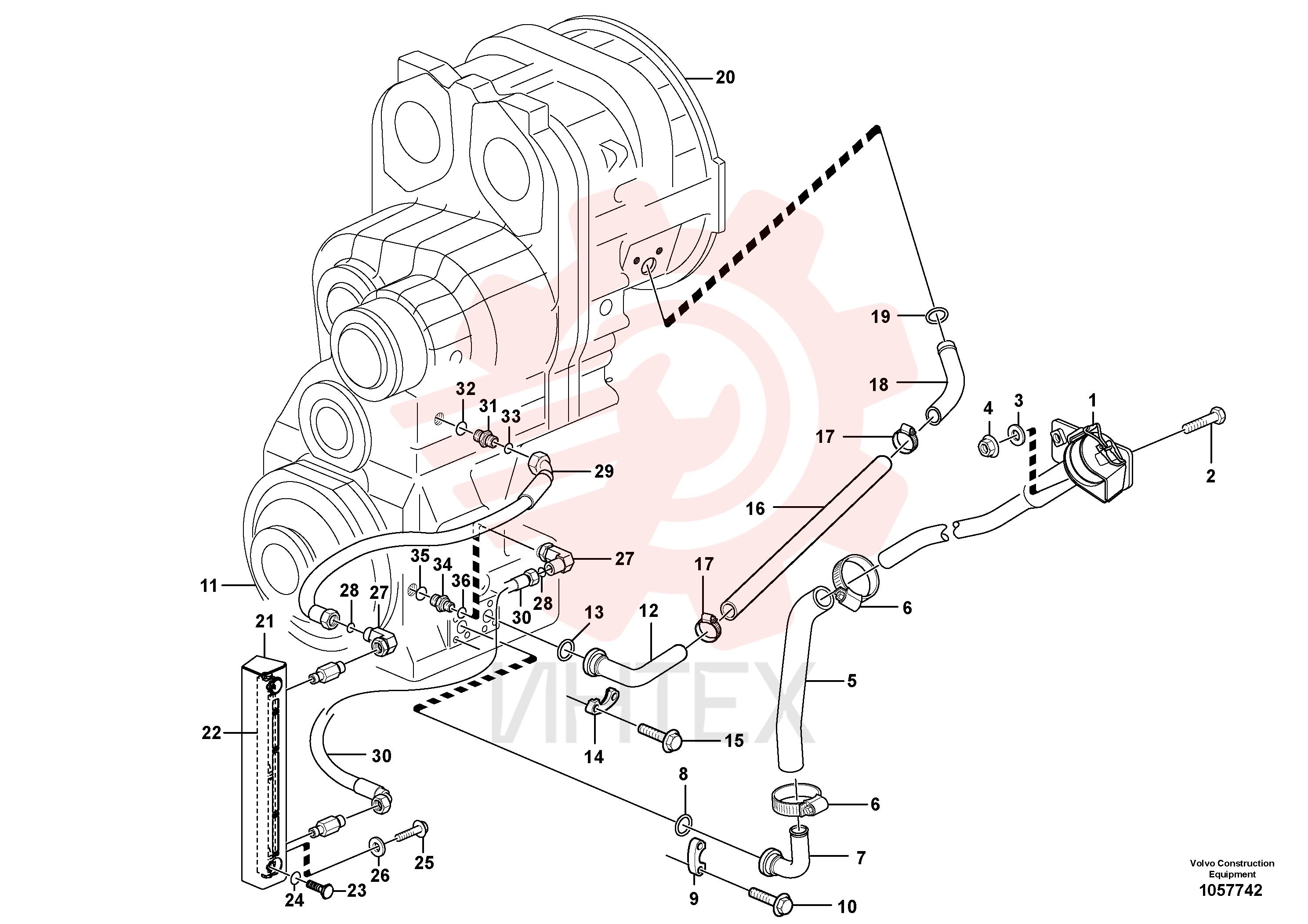 Flange screw