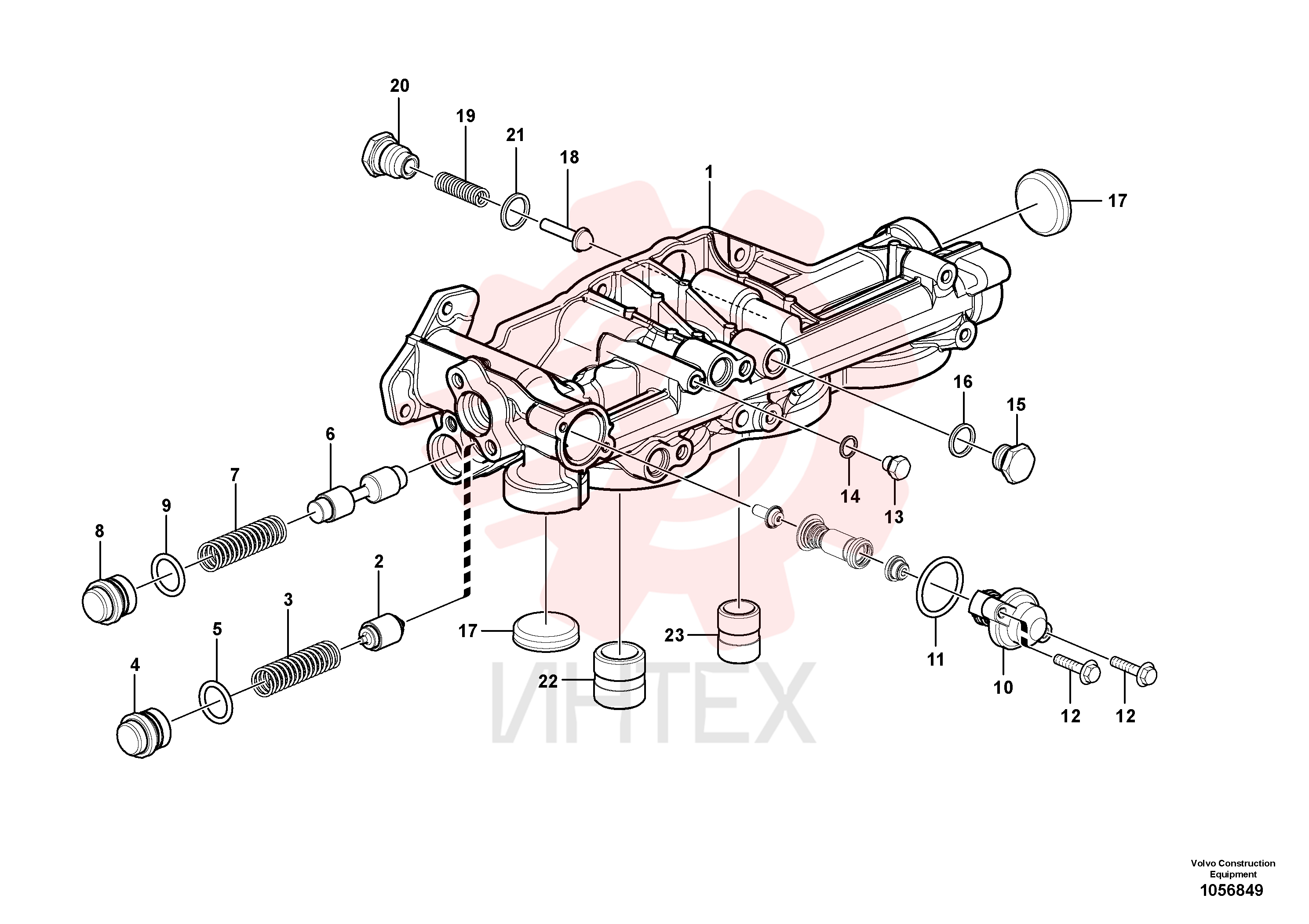 Oil filter housing