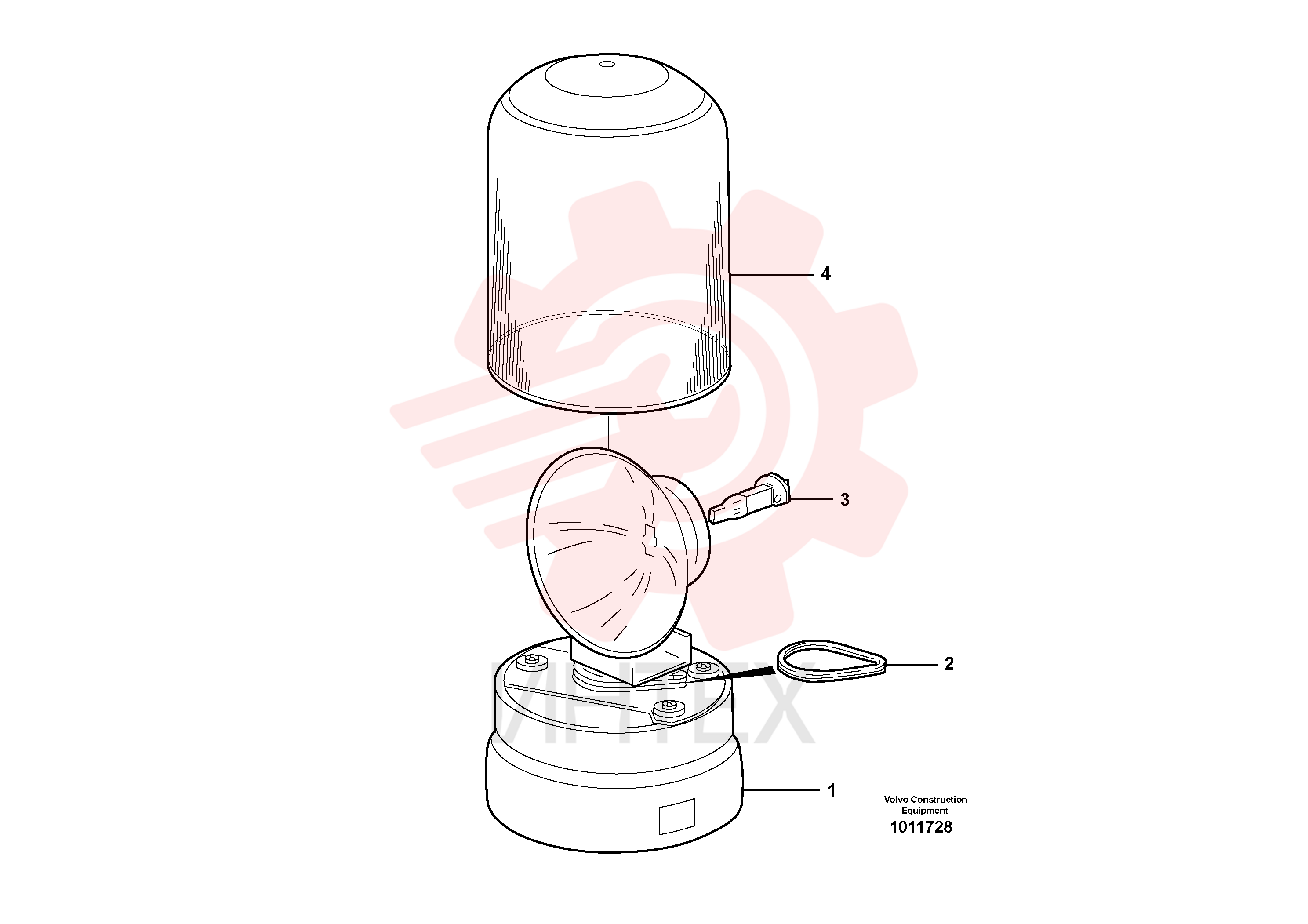 Rotating beacon