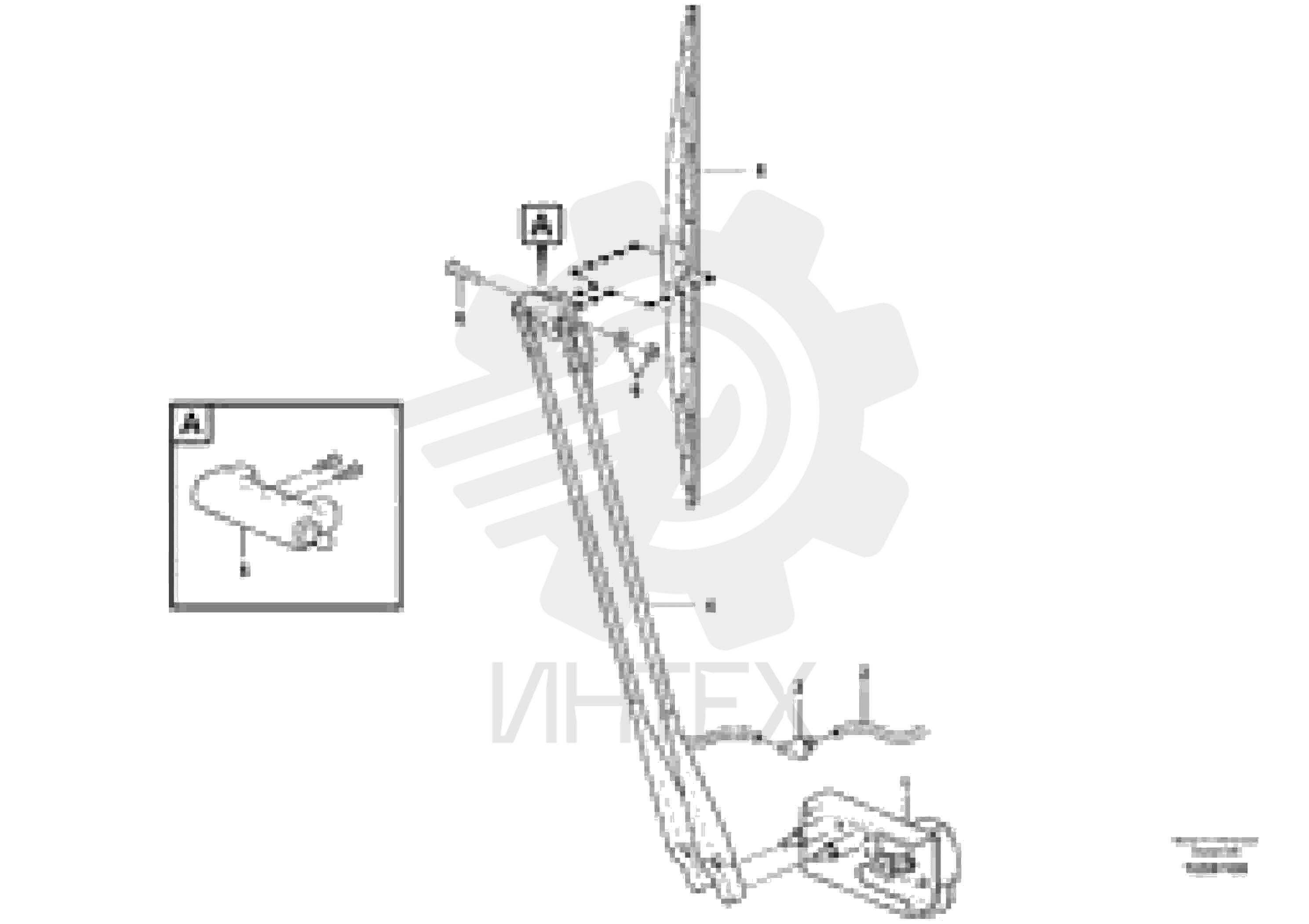 Wiper motor VOE 15190412