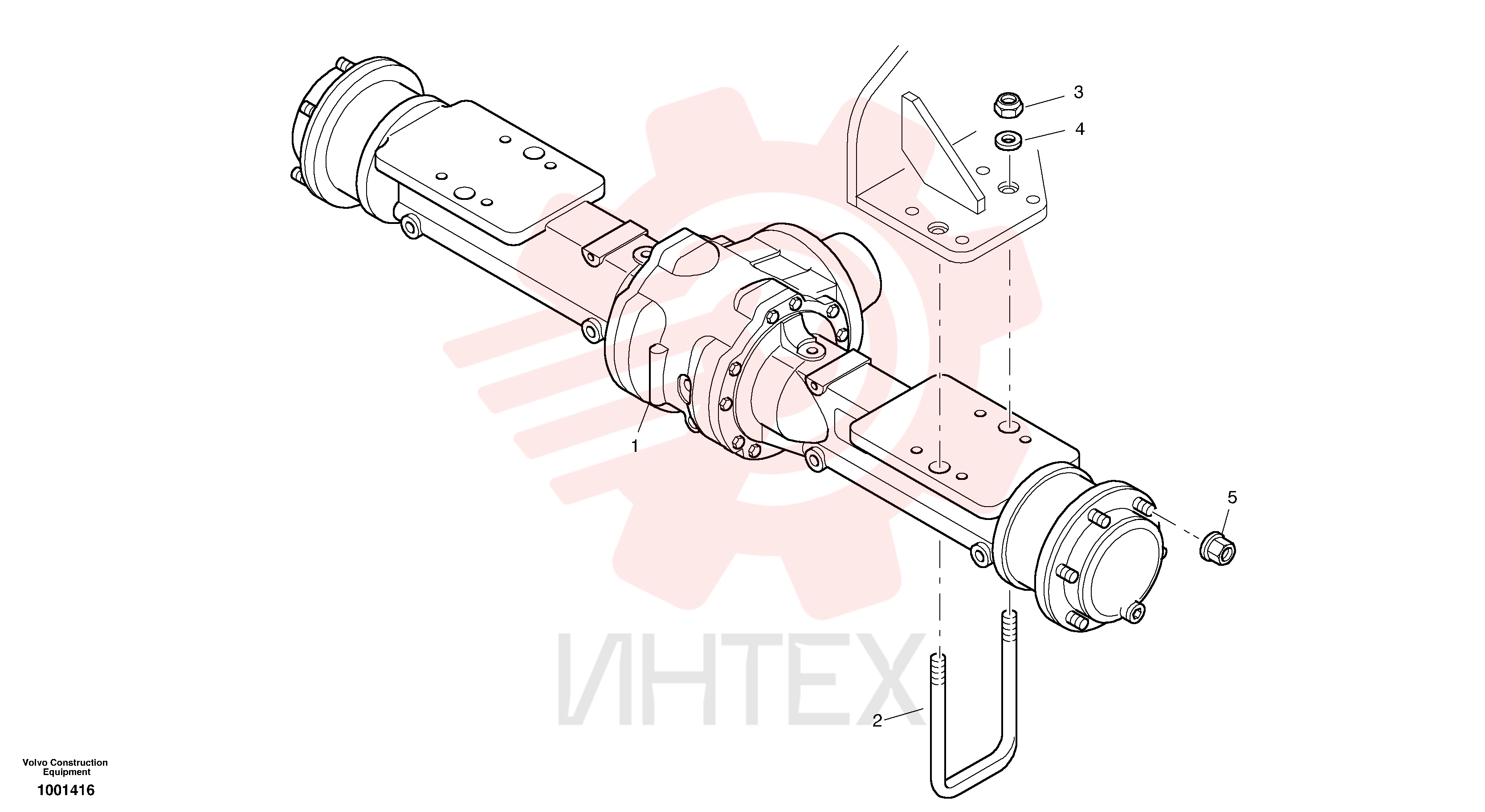 Front axle