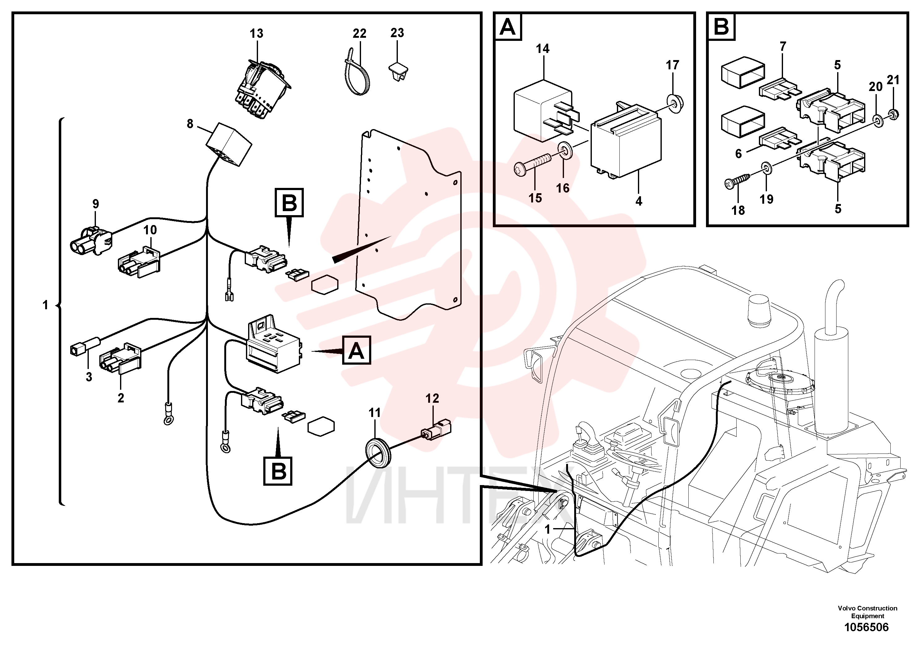 Cable harness