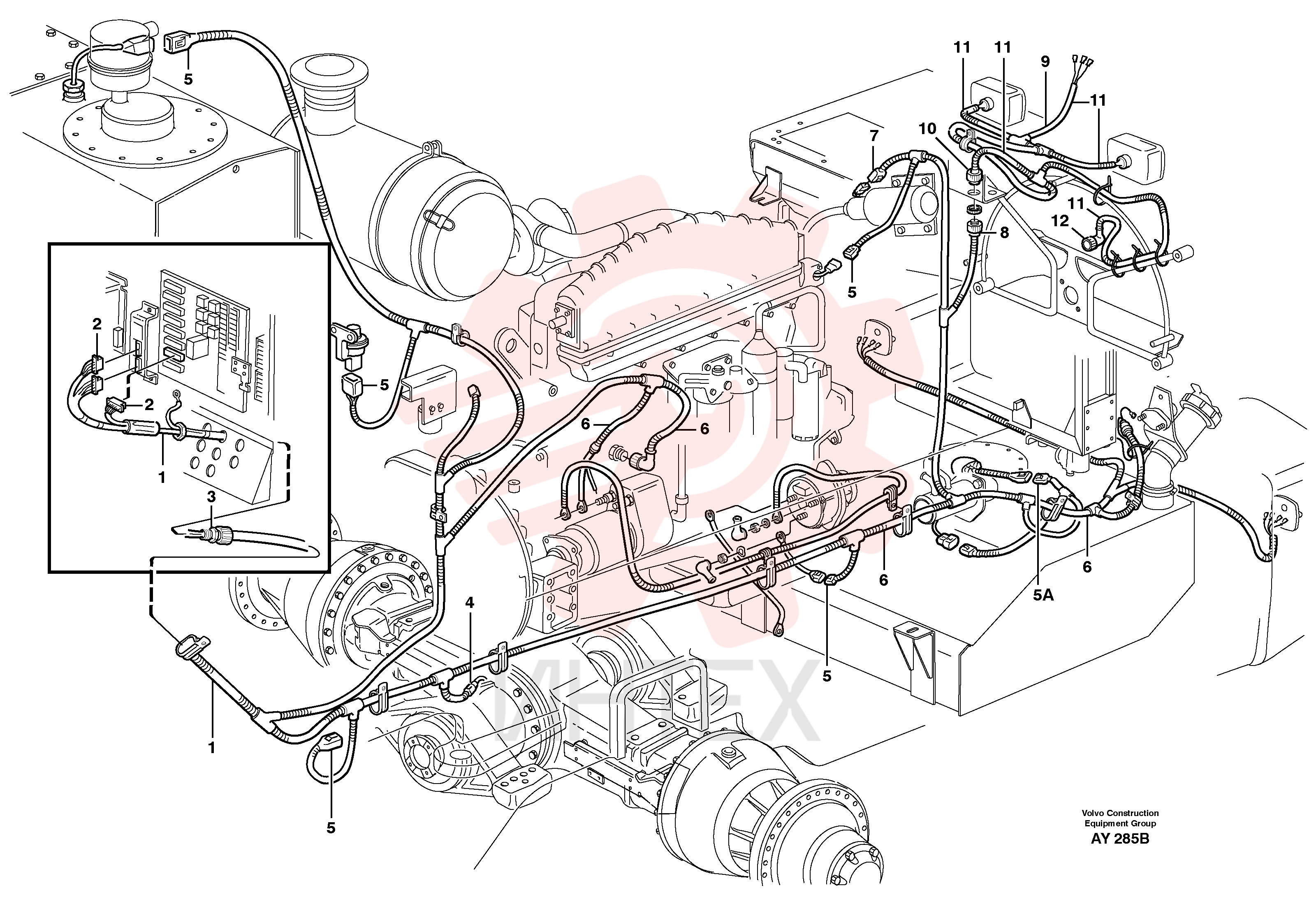 Cable harness