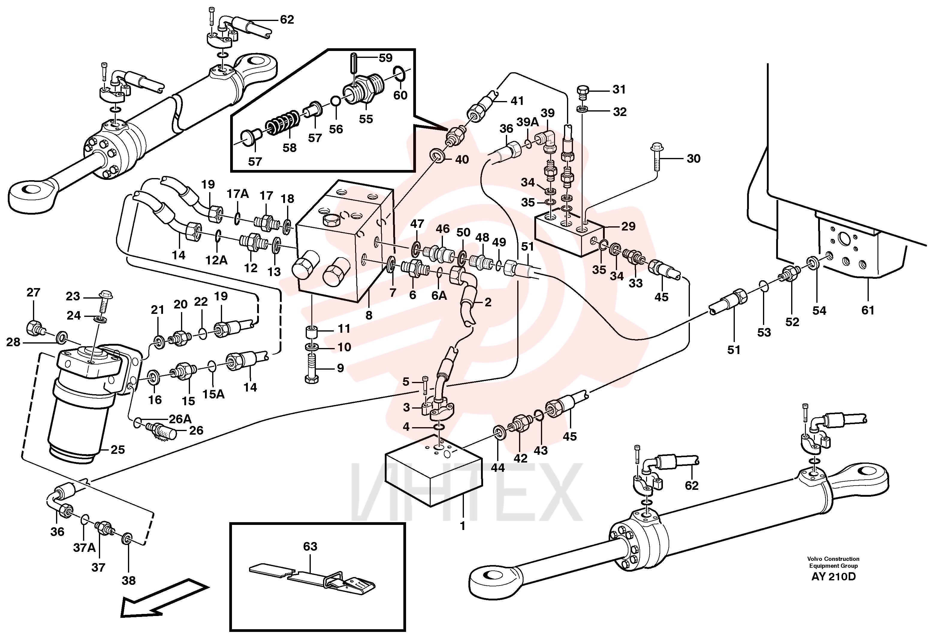 Flange screw