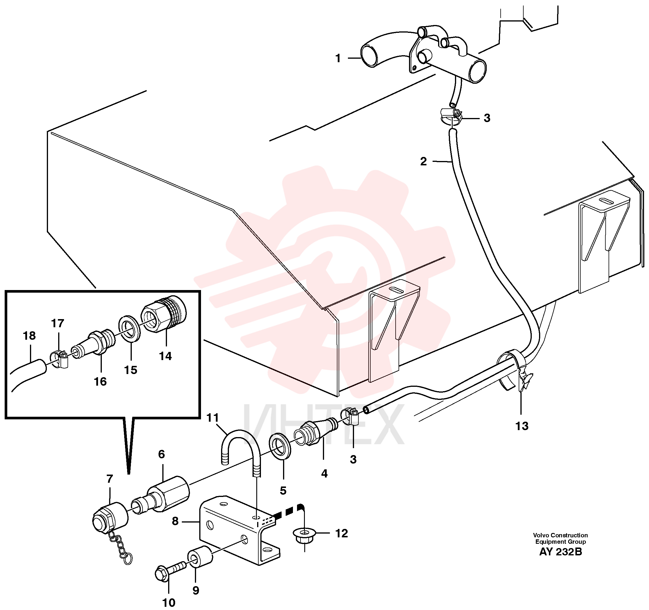 Flange screw