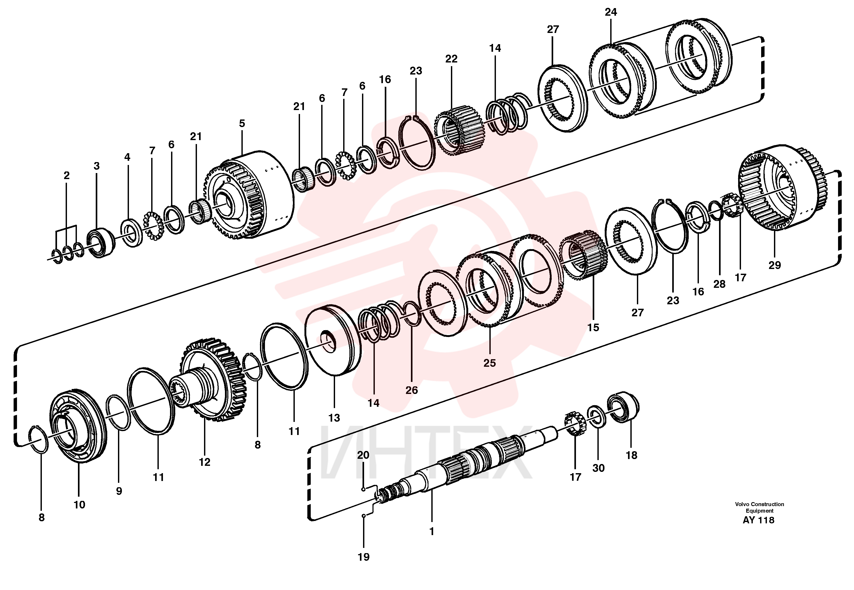 Pressure Plate VOE 11037644