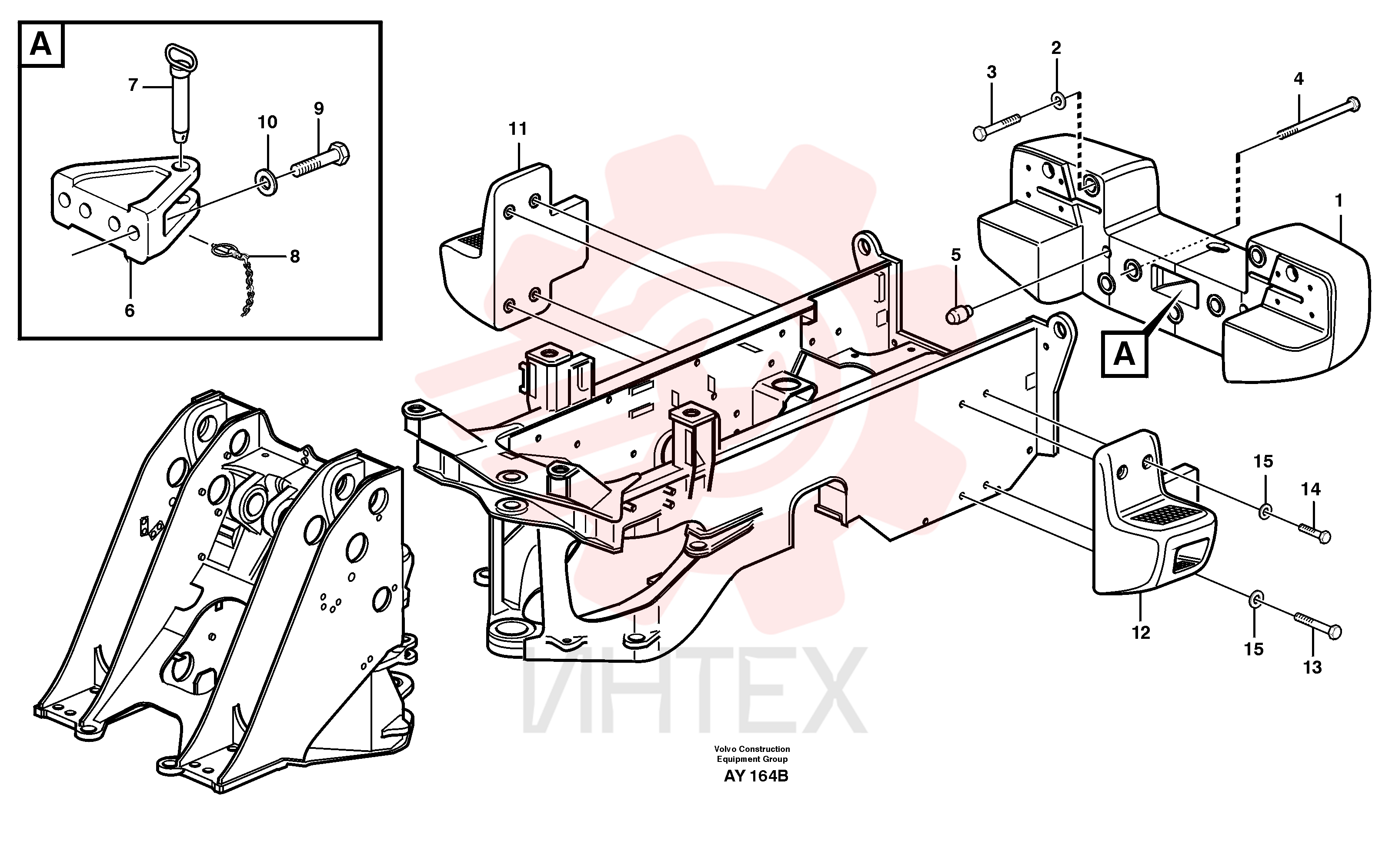 Towing hook VOE 11148333