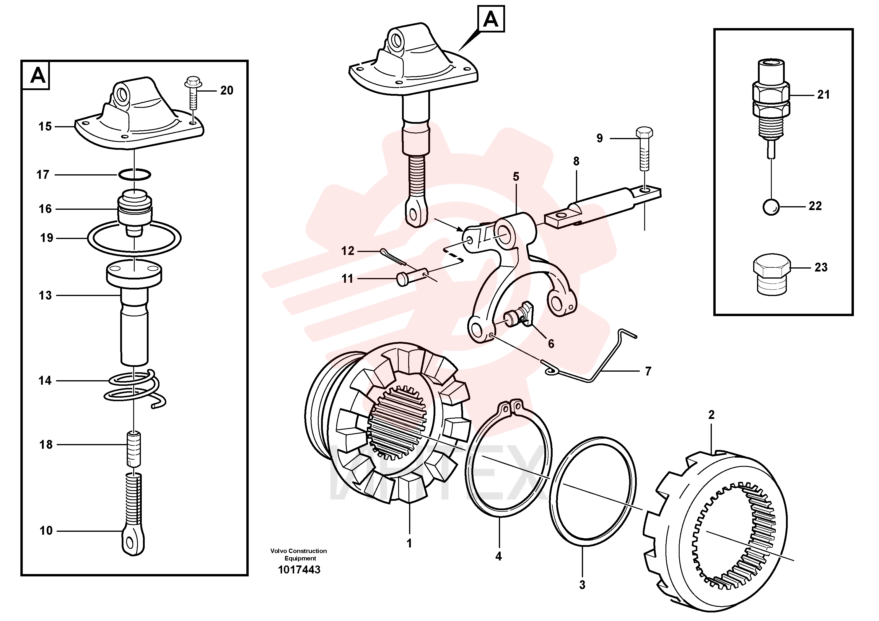 Companion flange