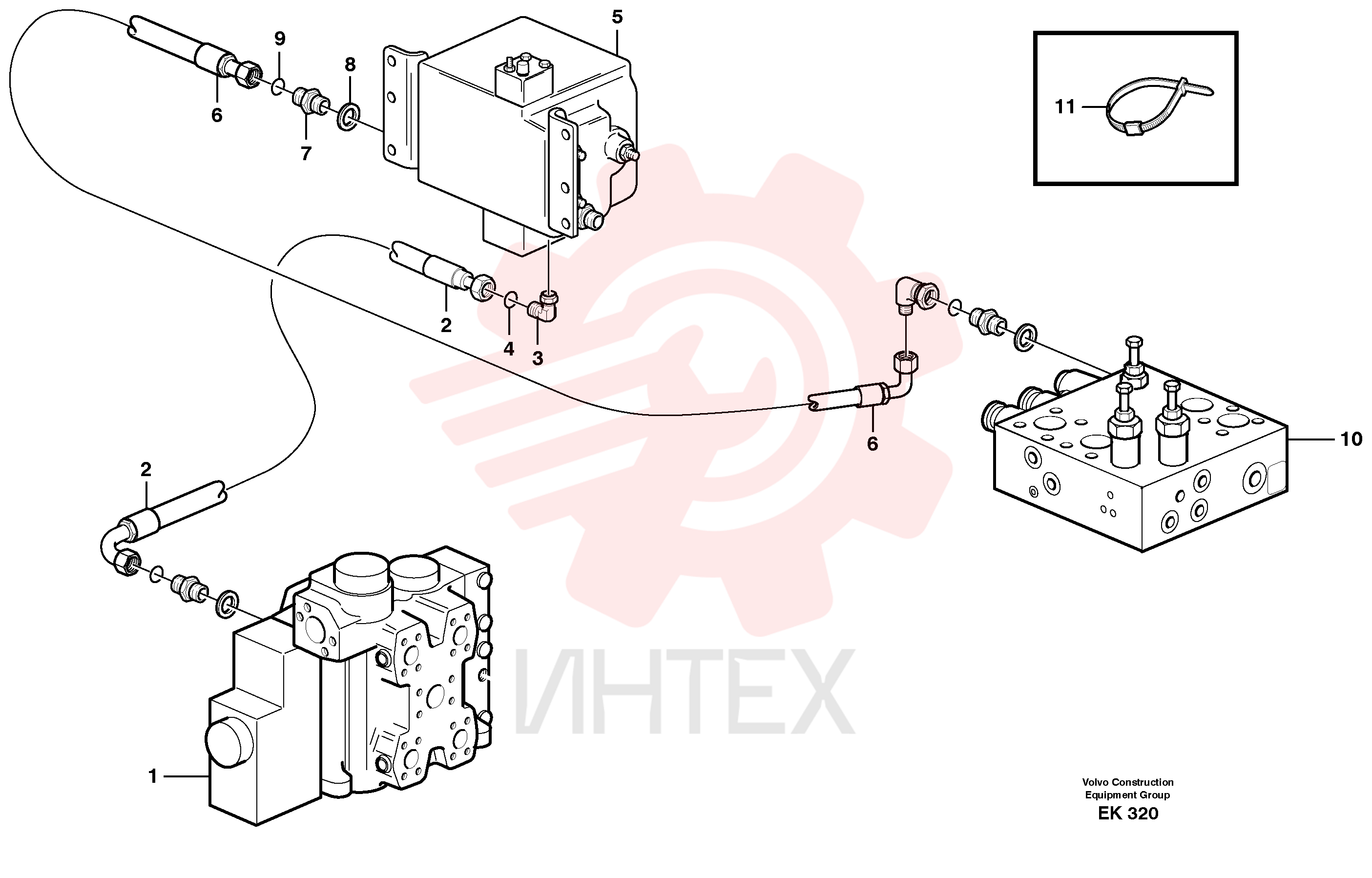 Direction valve