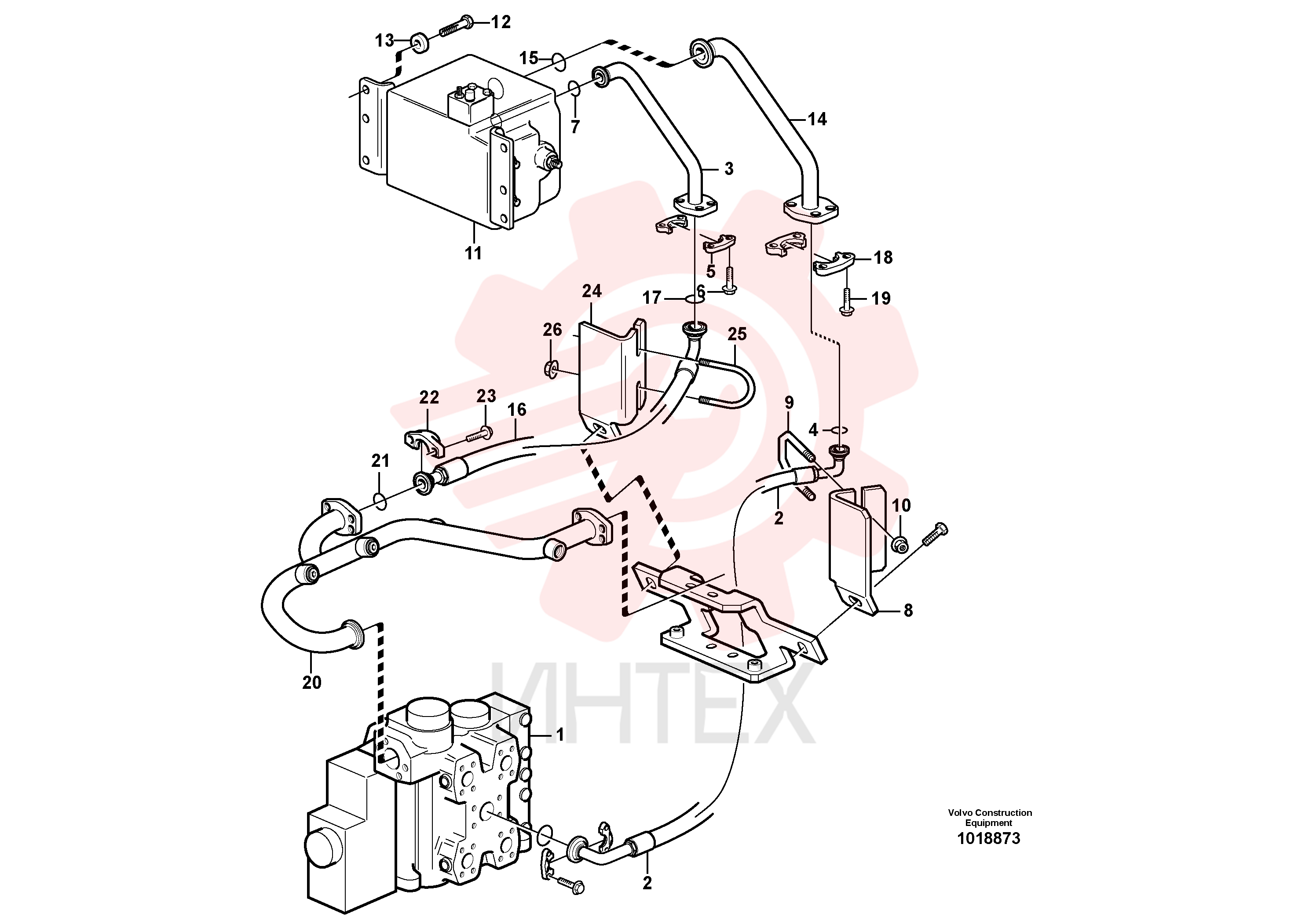 Flange lock nut