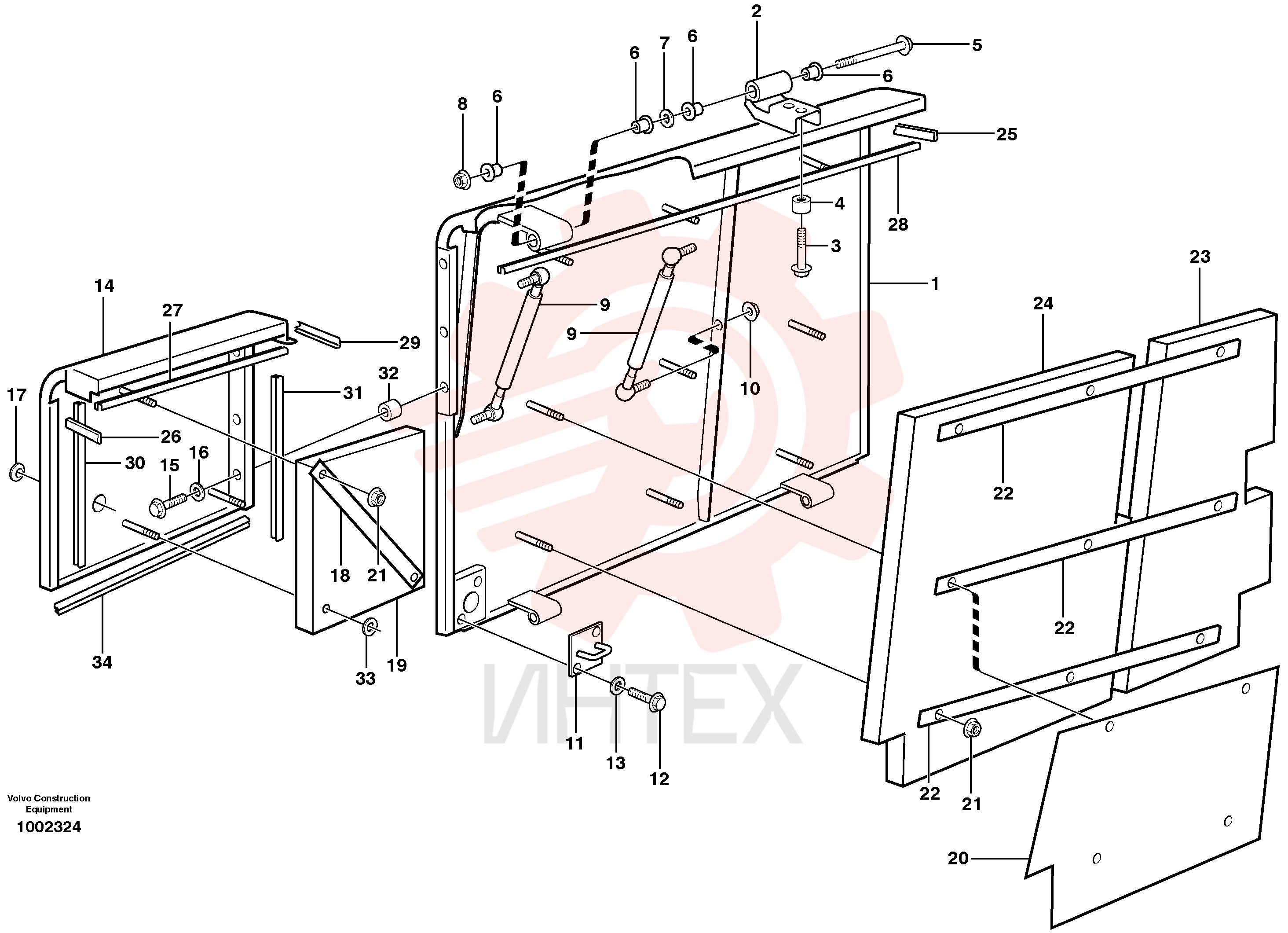 Hinge VOE 11133079