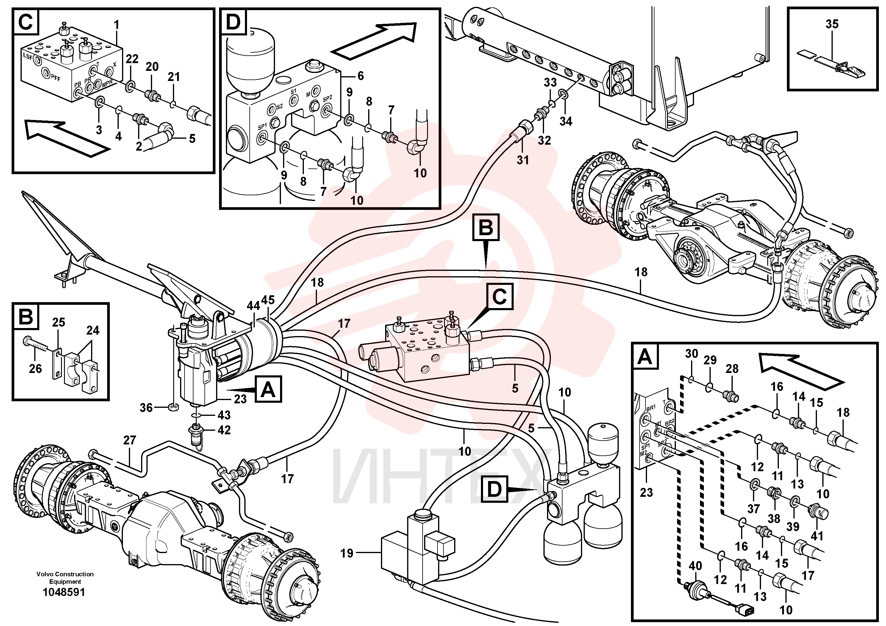 Hose assembly VOE 11172984