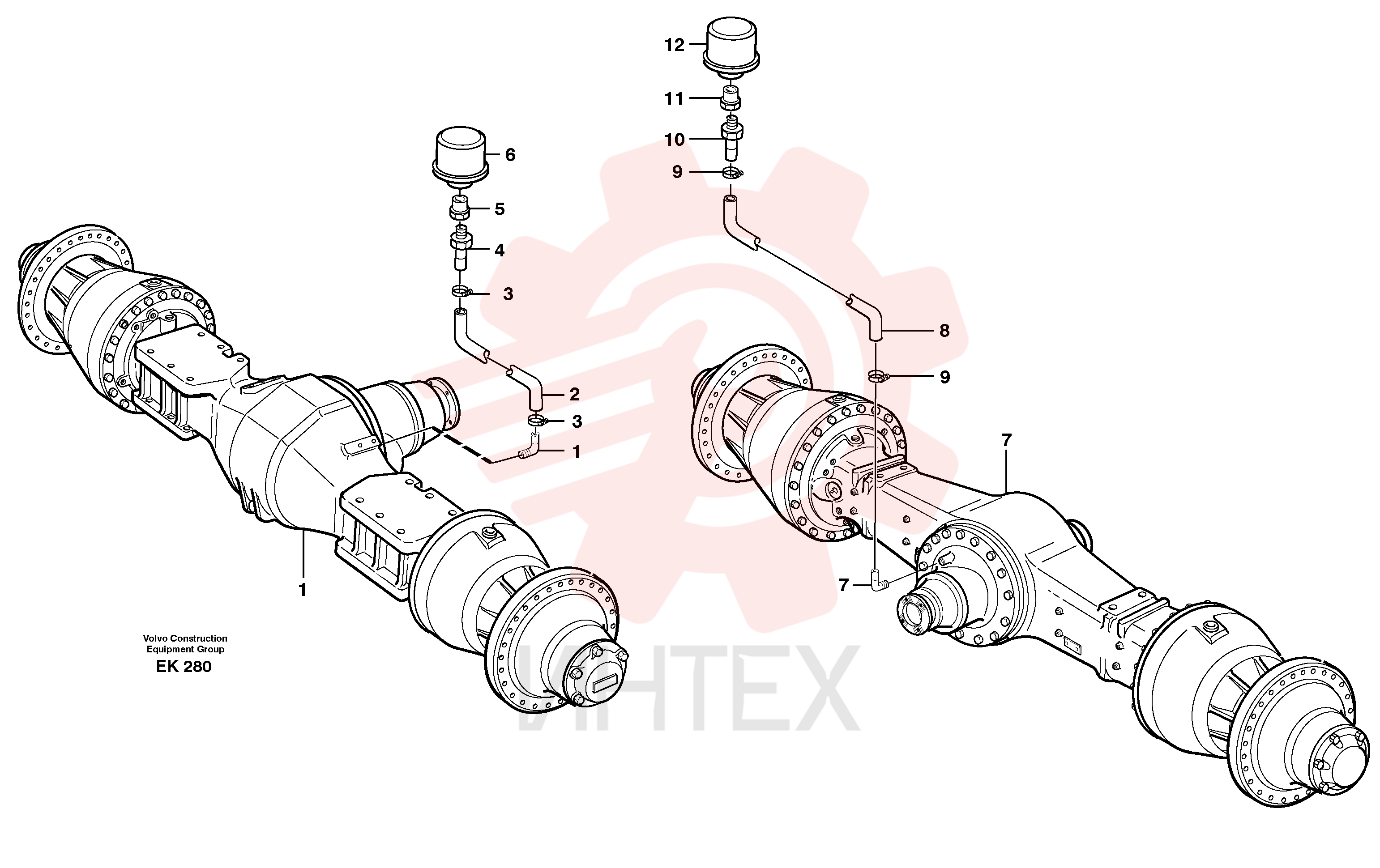 Hose Nipple VOE 945570 (2)