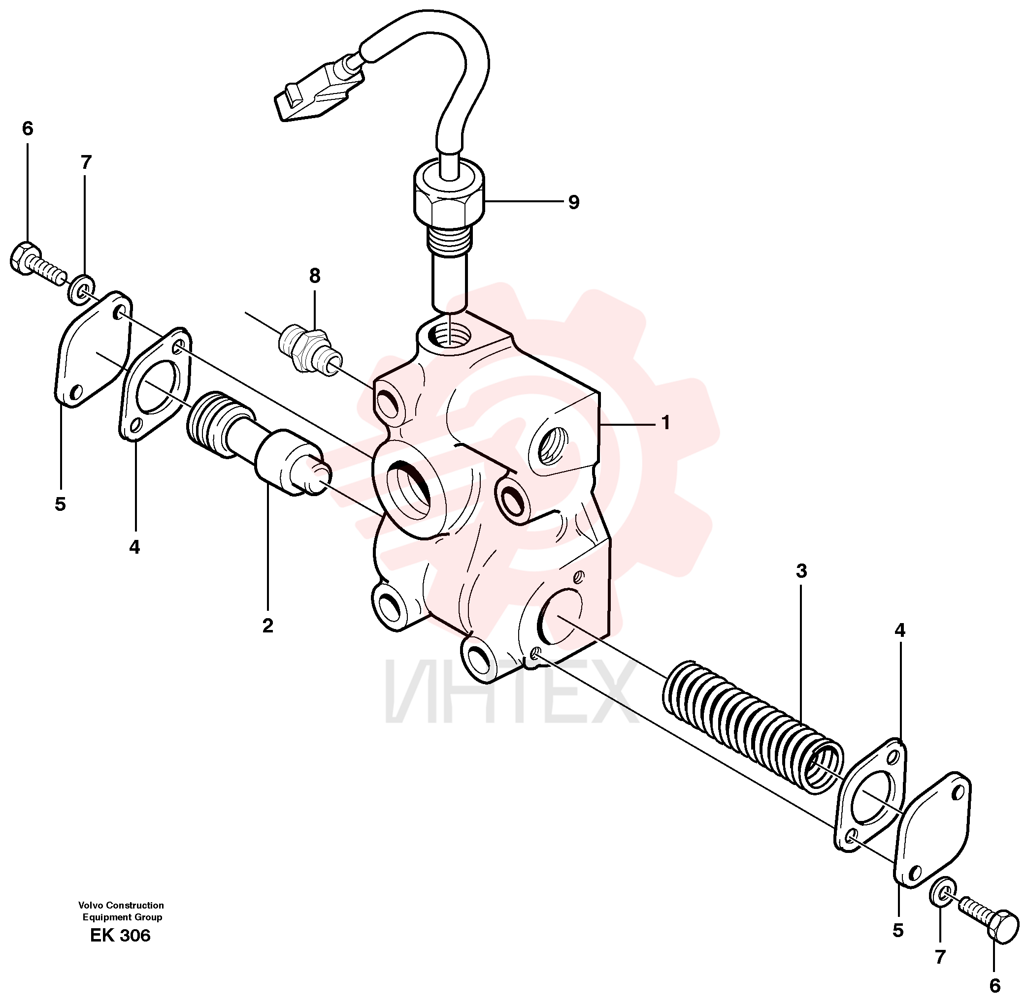 Lub Oil Valve VOE 11037252 (2)