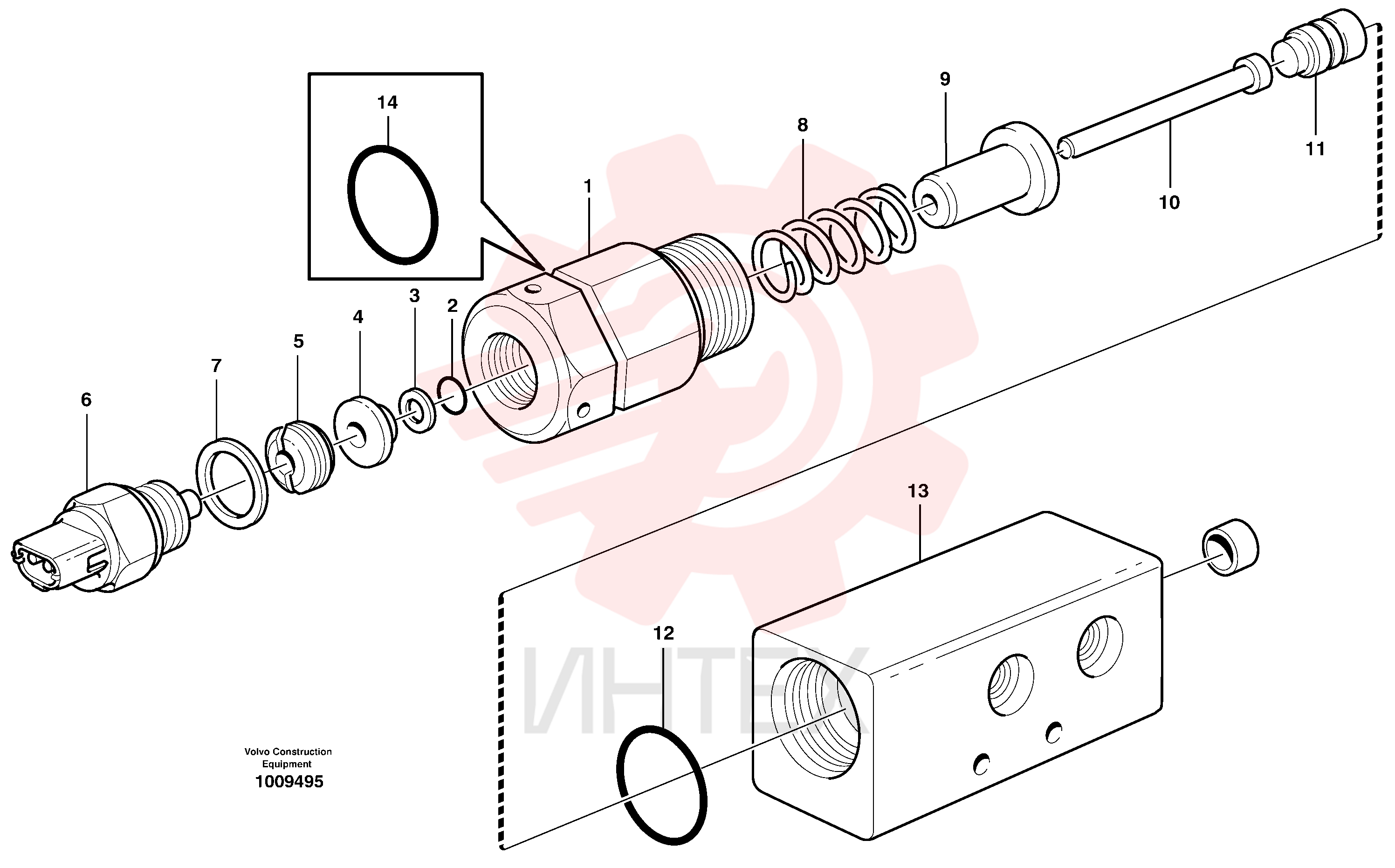 Pressure monitor VOE 11410315