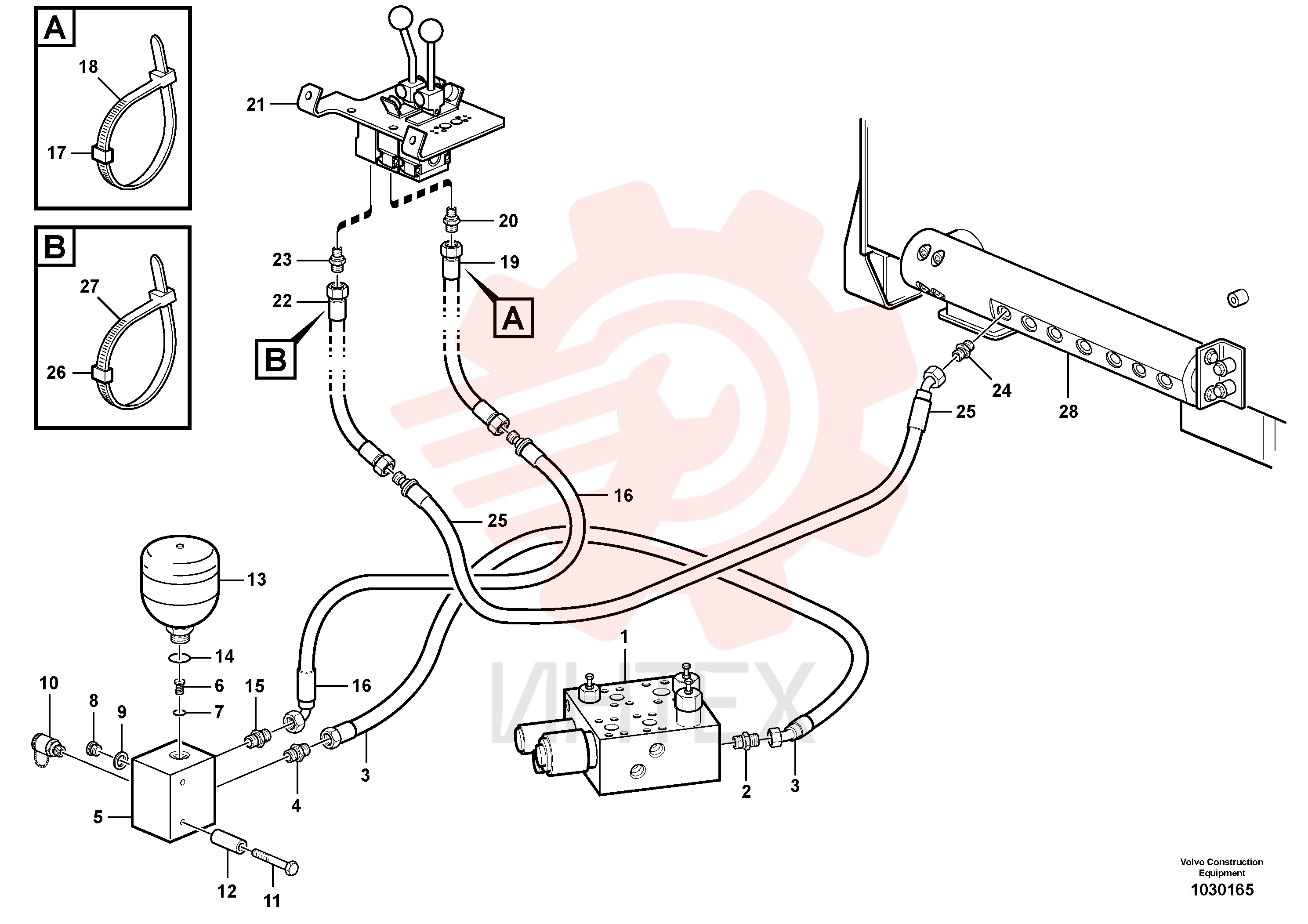 Plane gasket VOE 13945653 (2)