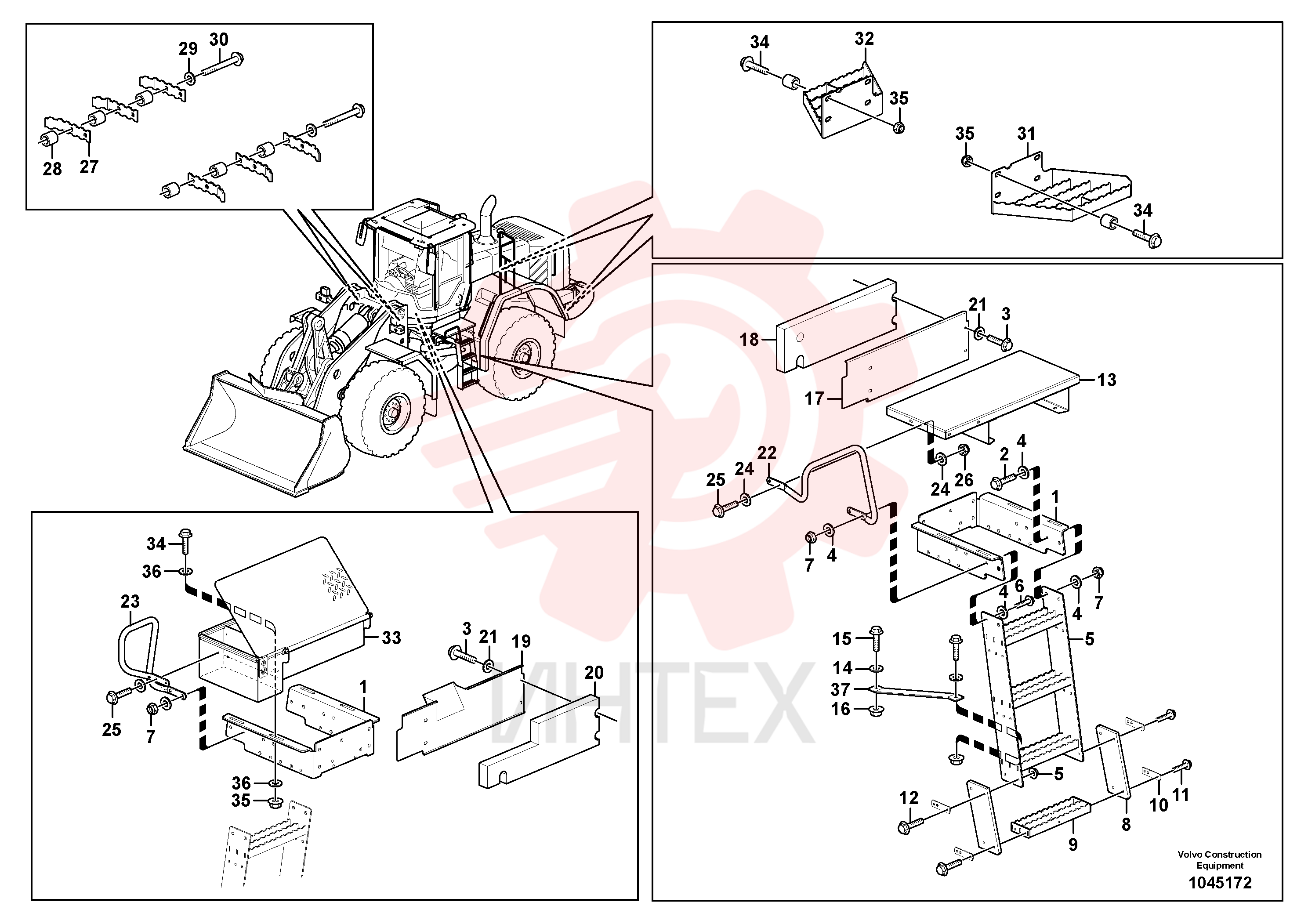 Upper section VOE 11435038