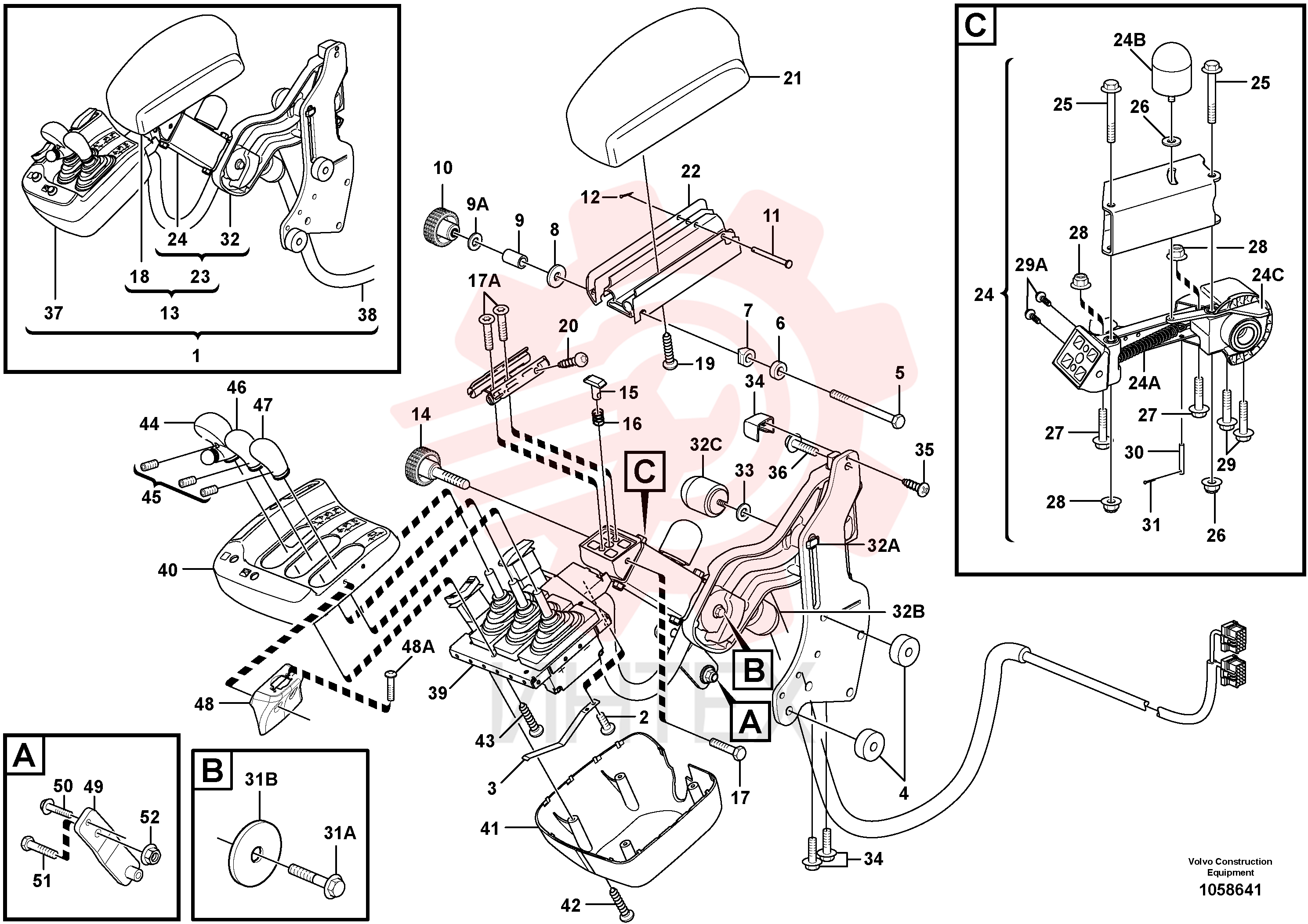 Gear Lever VOE 11171524