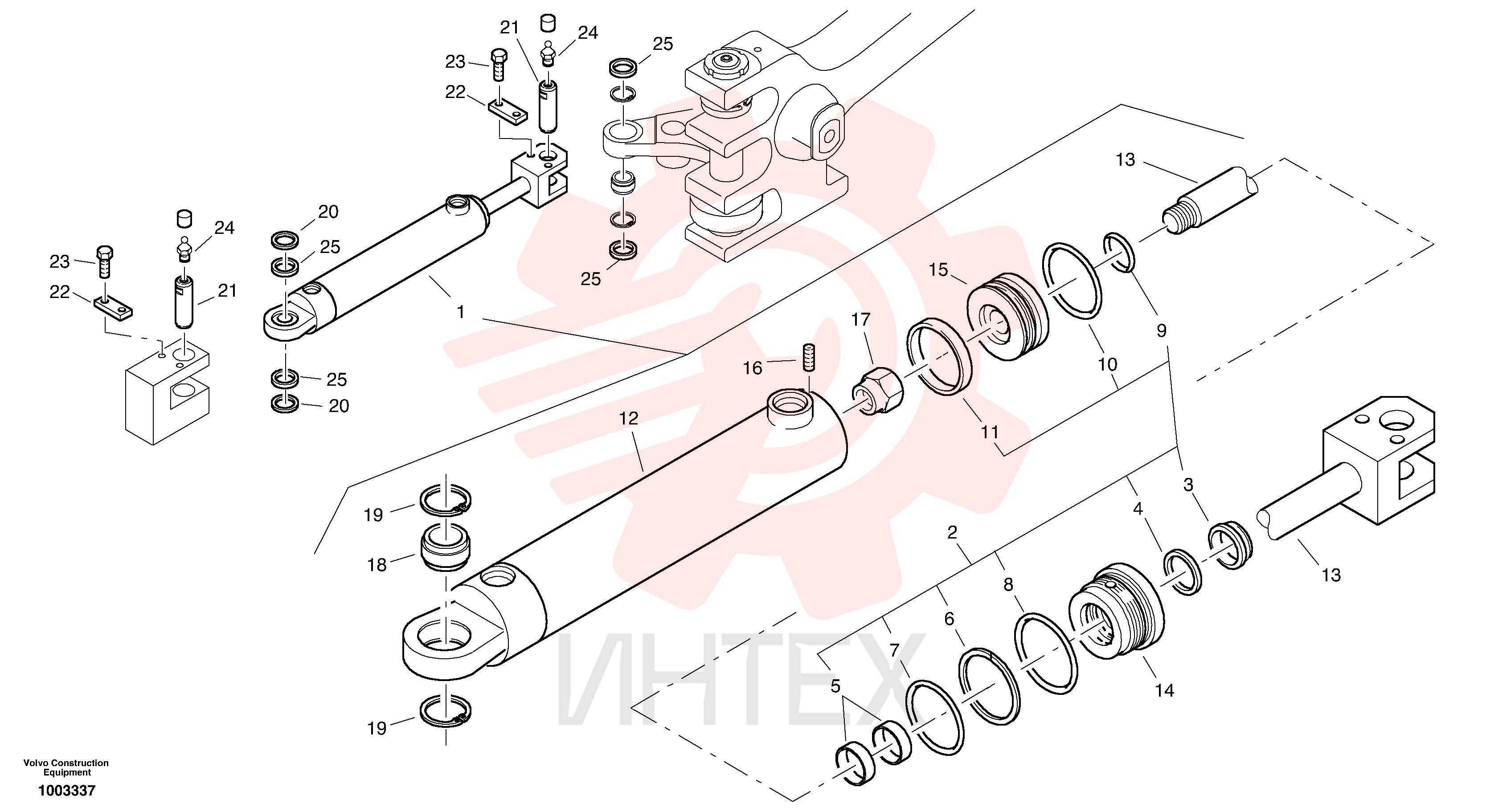 Steering cylinder