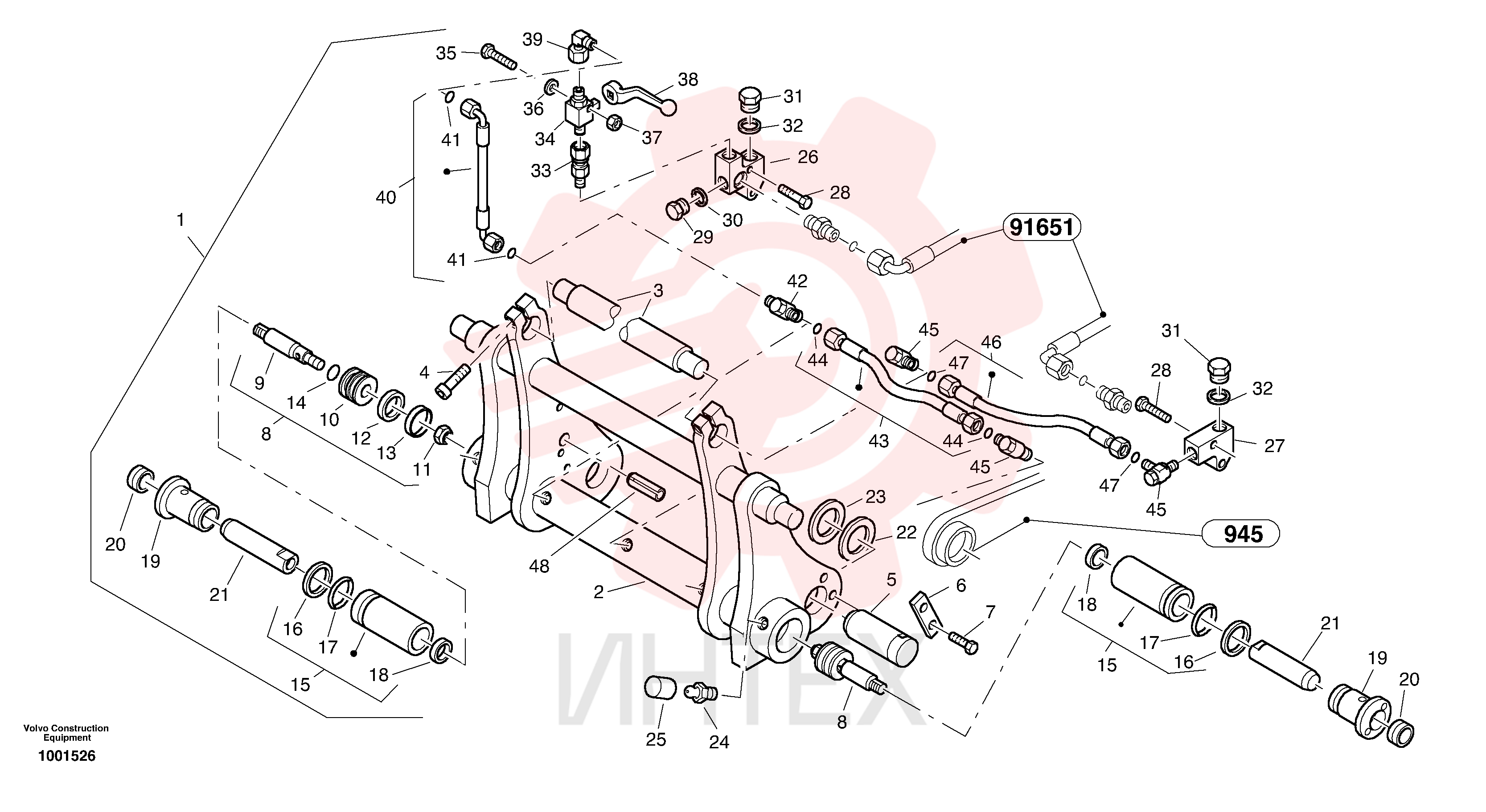 Suspension for attachment