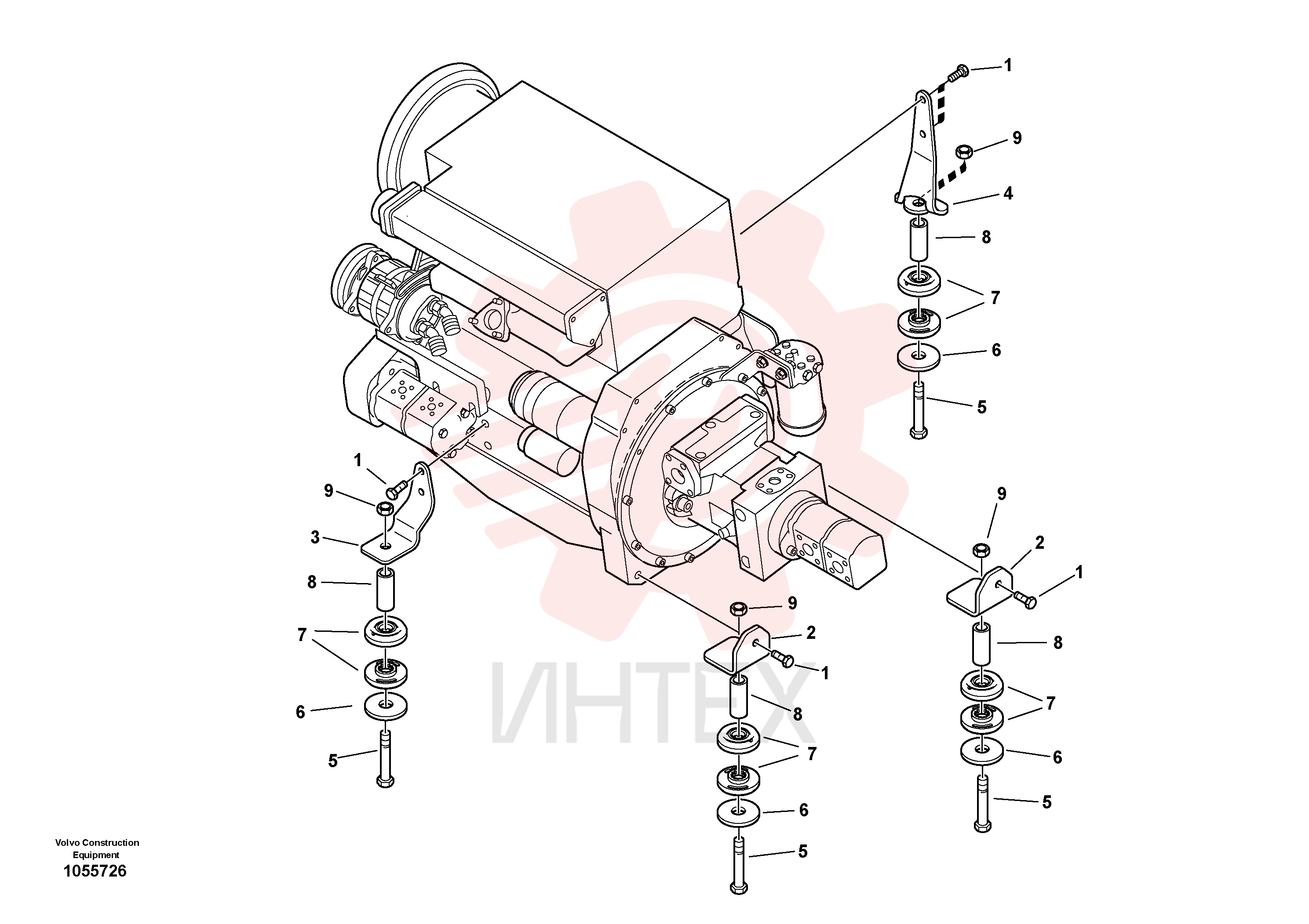 Flange screw