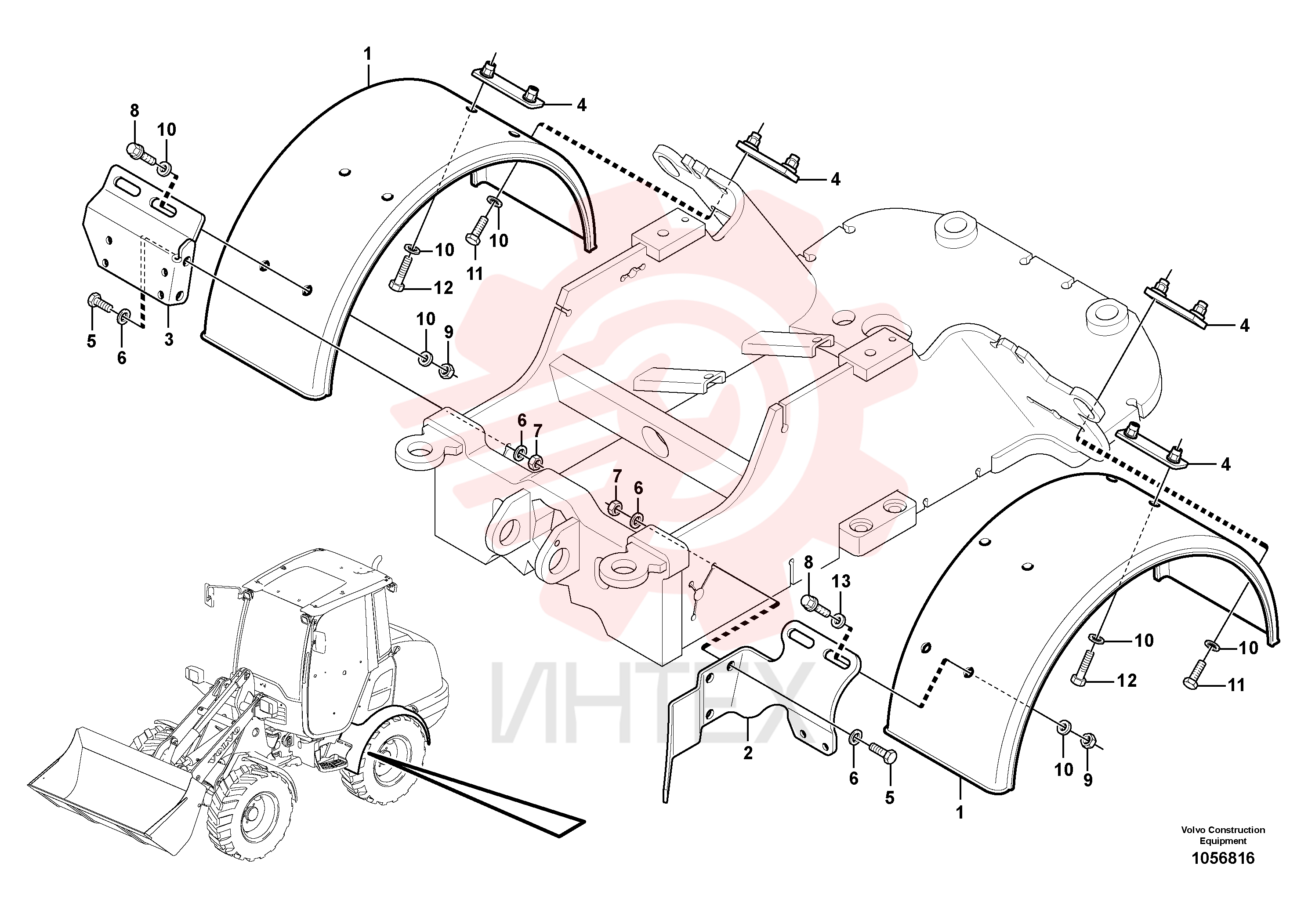 Rear fender