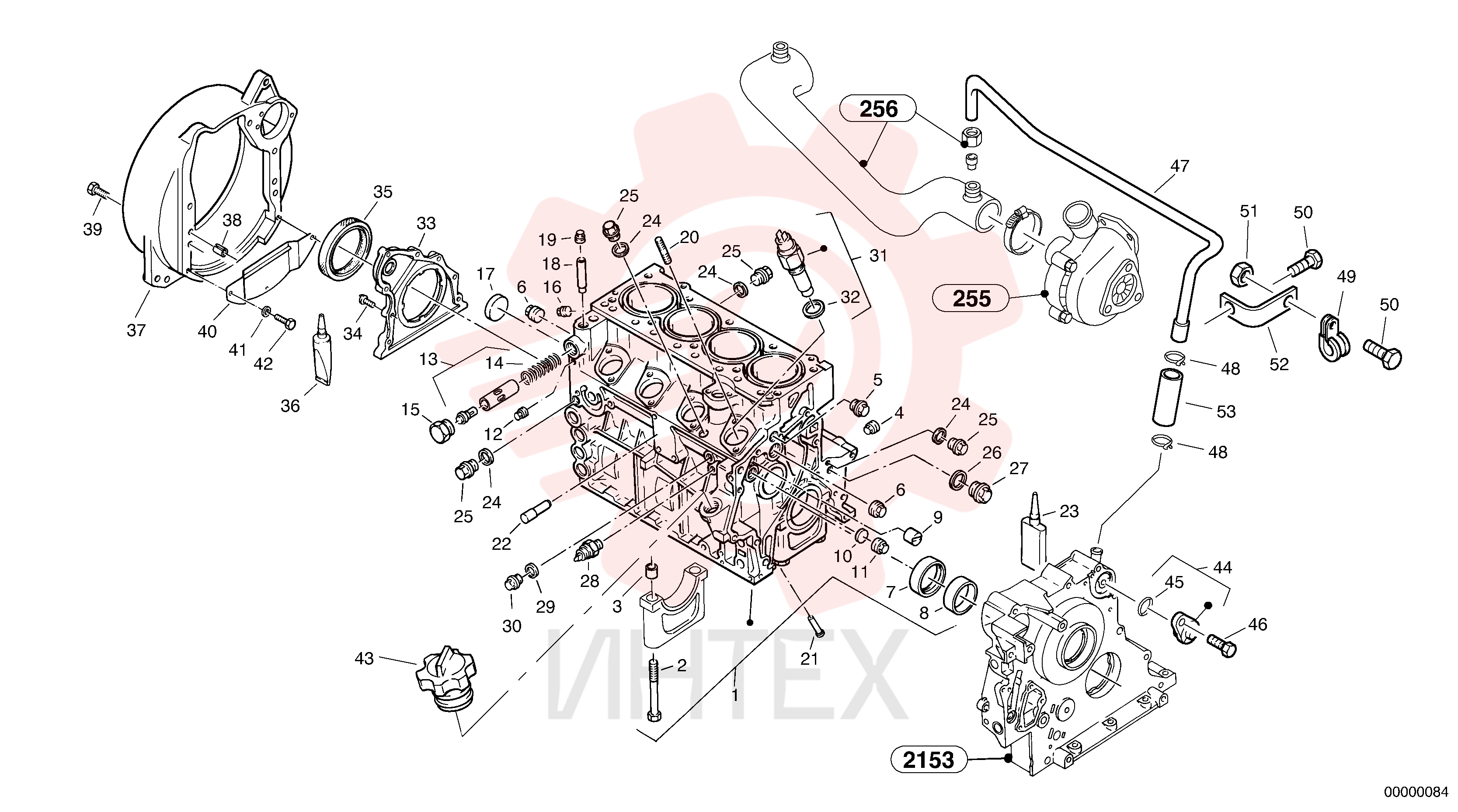 Crankcase, cpl