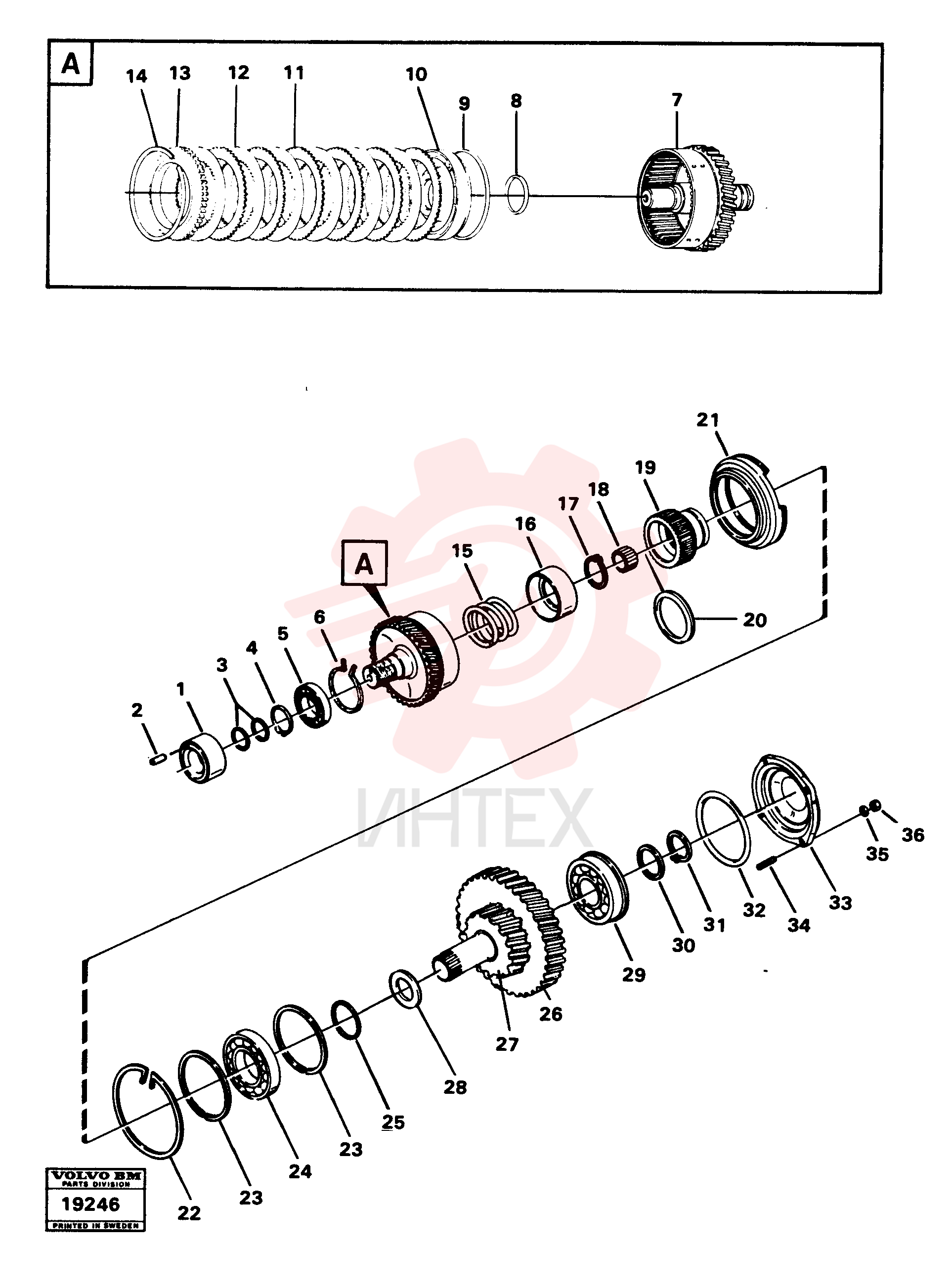 Подшипник VOE 11993327