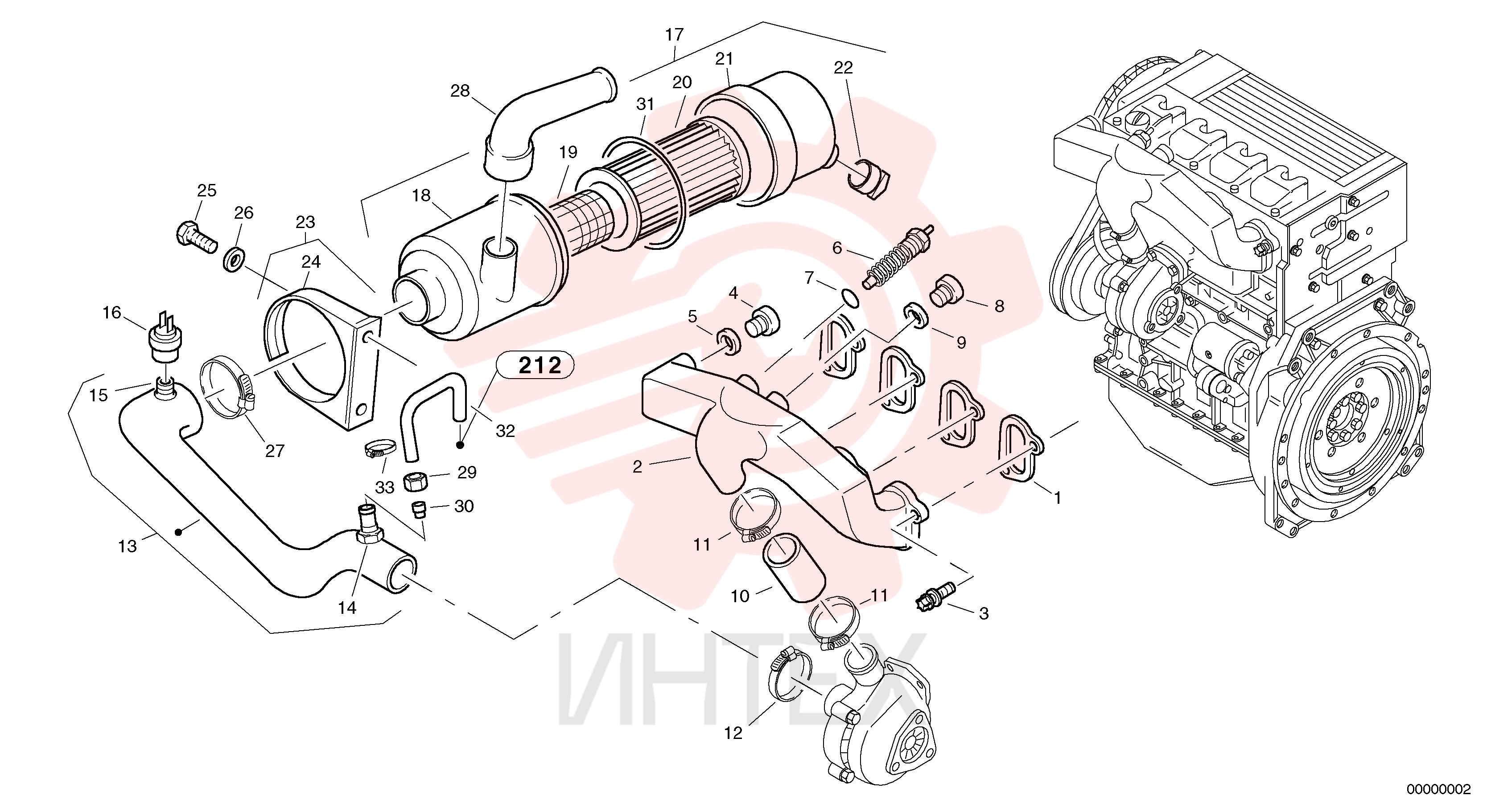 Прокладка ZM 2903605 (1)