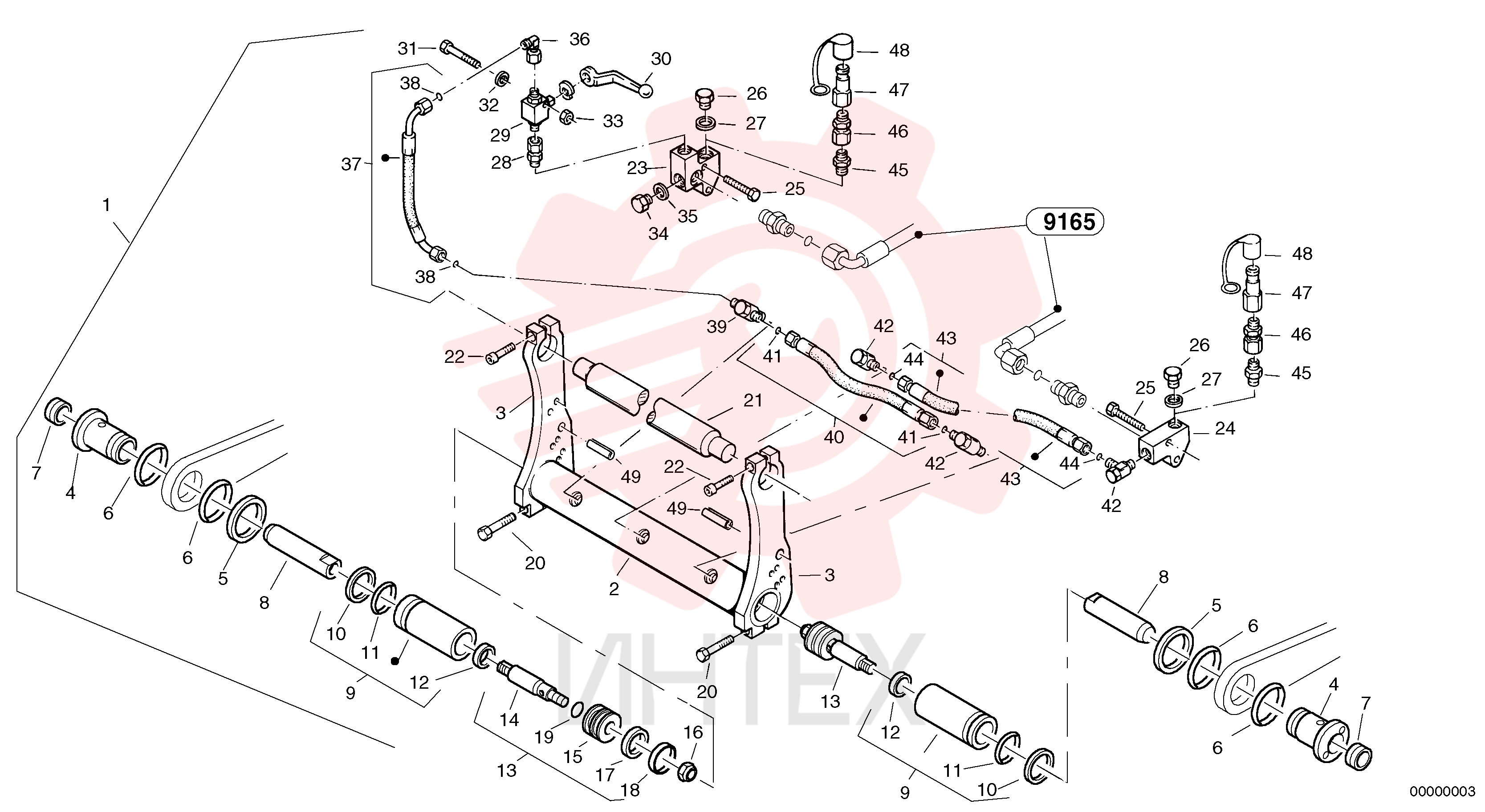 Suspension bar ZM 2809568 (1)