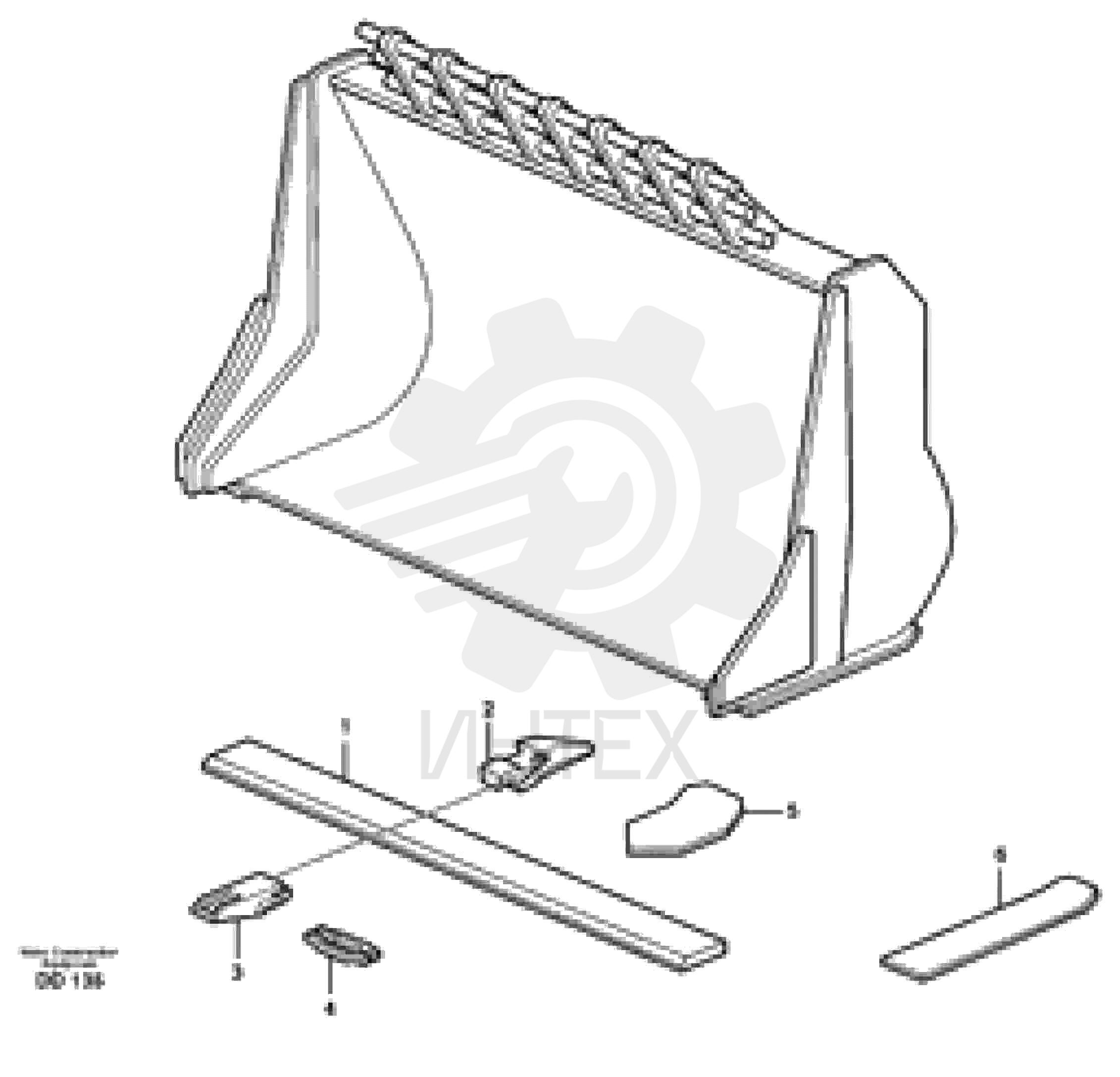 Нож ковша VOE 11990986 (2)